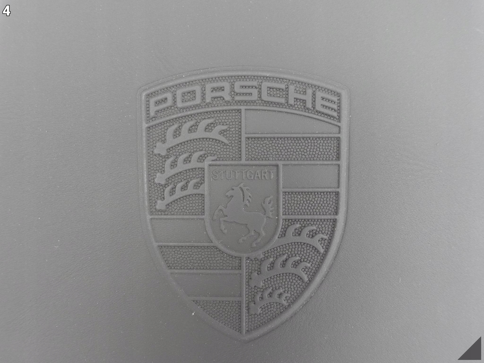 PORSCHE CAYENNE 7P5 ZAGŁÓWEK SKÓRA HERB PRZÓD PORSCHE CAYENNE 7P5 ZAGŁÓWEK SKÓRA HERB PRZÓD - obrazek 5
