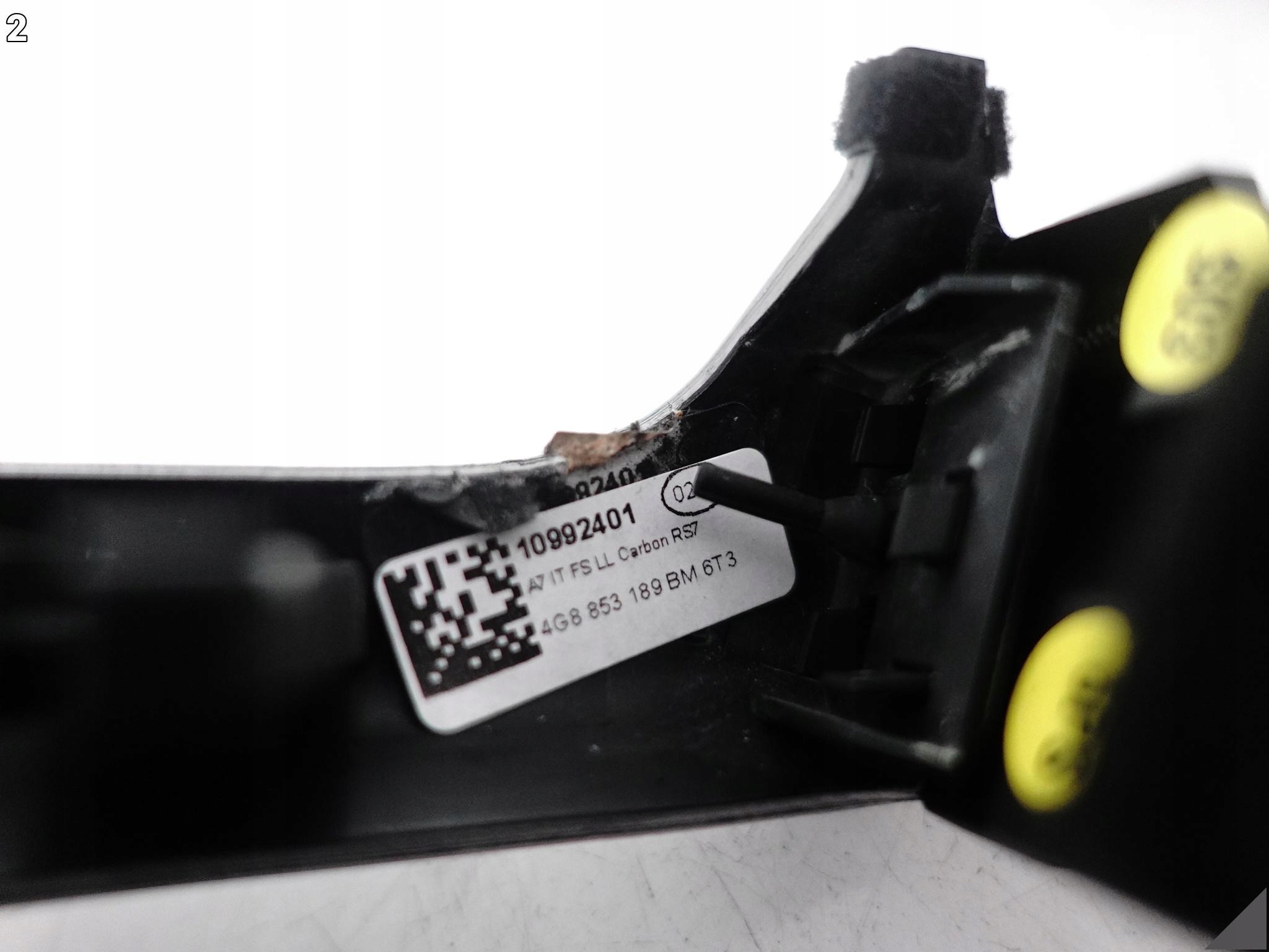 AUDI RS7 PERFORMANCE 4G8 C7 14-18 LISTWA DEKORACYJNA KOKPITU LEWA CARBON AUDI RS7 PERFORMANCE 4G8 C7 14-18 LISTWA DEKORACYJNA KOKPITU LEWA CARBON - obrazek 3