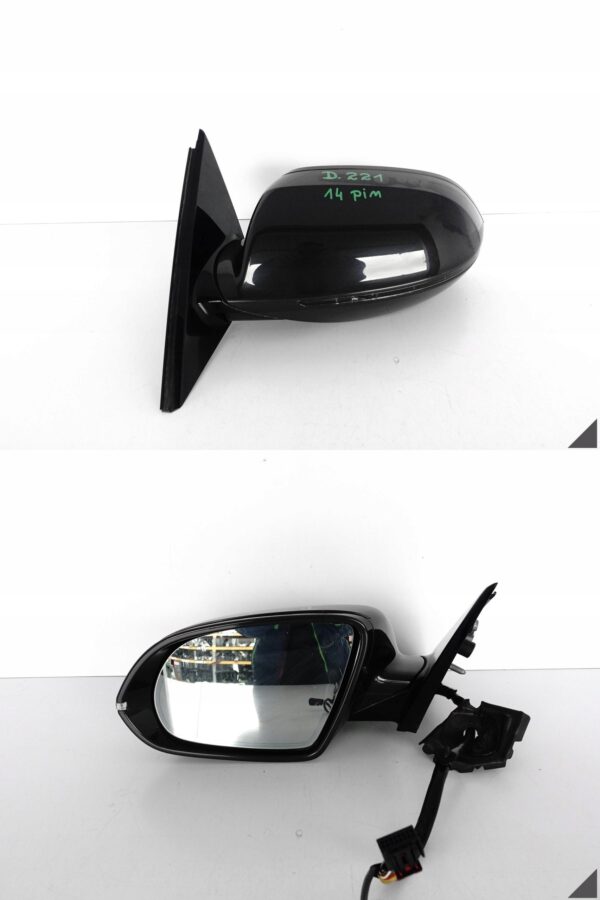 AUDI A8 4H0 4H1 D4 13-17 LIFT LUSTERKO ZEWNĘTRZNE LEWE KAMERA 14+1 PIN 4N4N