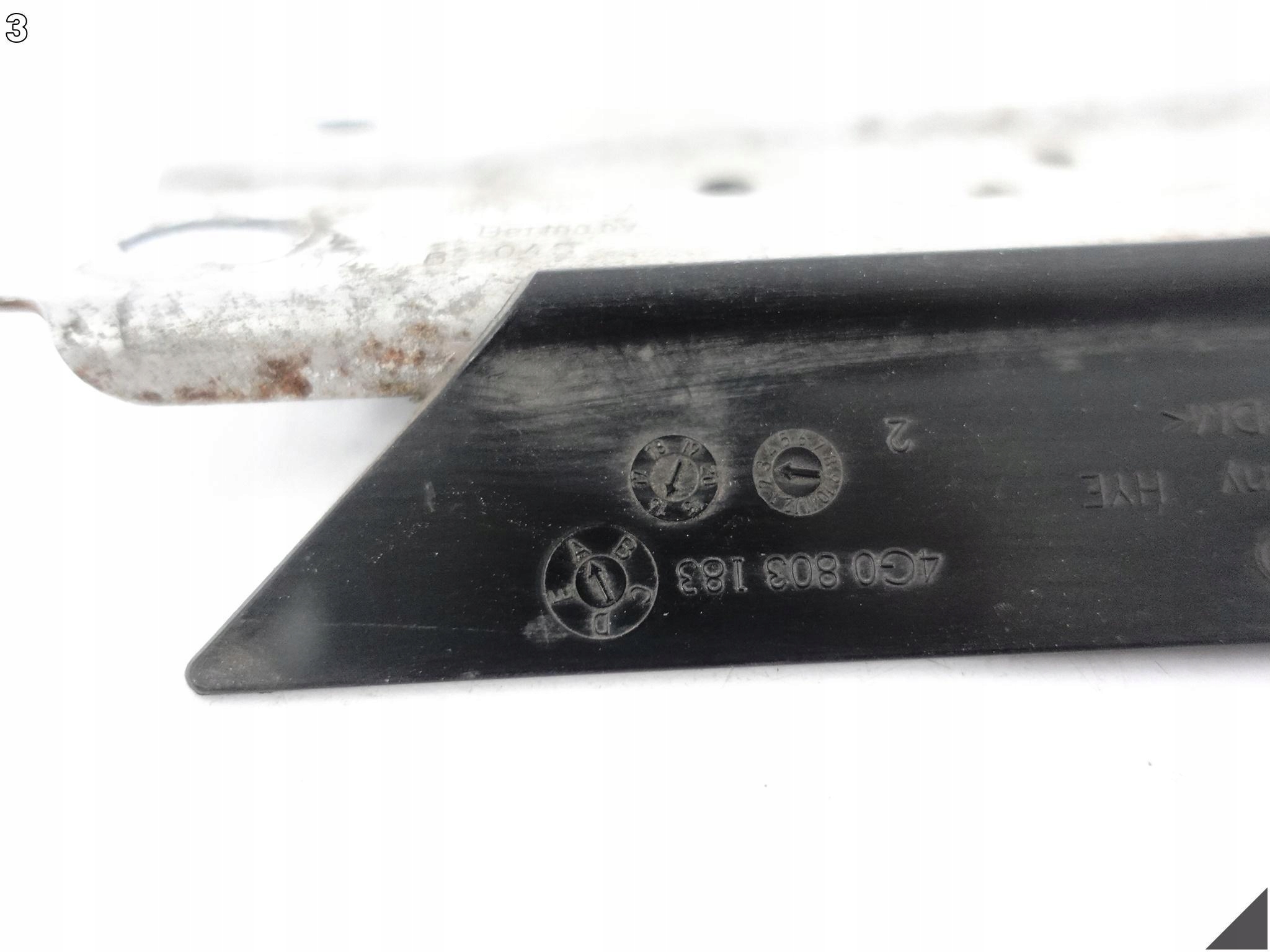 AUDI RS7 4G8 RS6 4G0 C7 14-18 PODPORA ŁĄCZNIK PŁYTY PODŁOGOWEJ 4G0803183E AUDI RS7 4G8 RS6 4G0 C7 14-18 PODPORA ŁĄCZNIK PŁYTY PODŁOGOWEJ 4G0803183E - obrazek 4