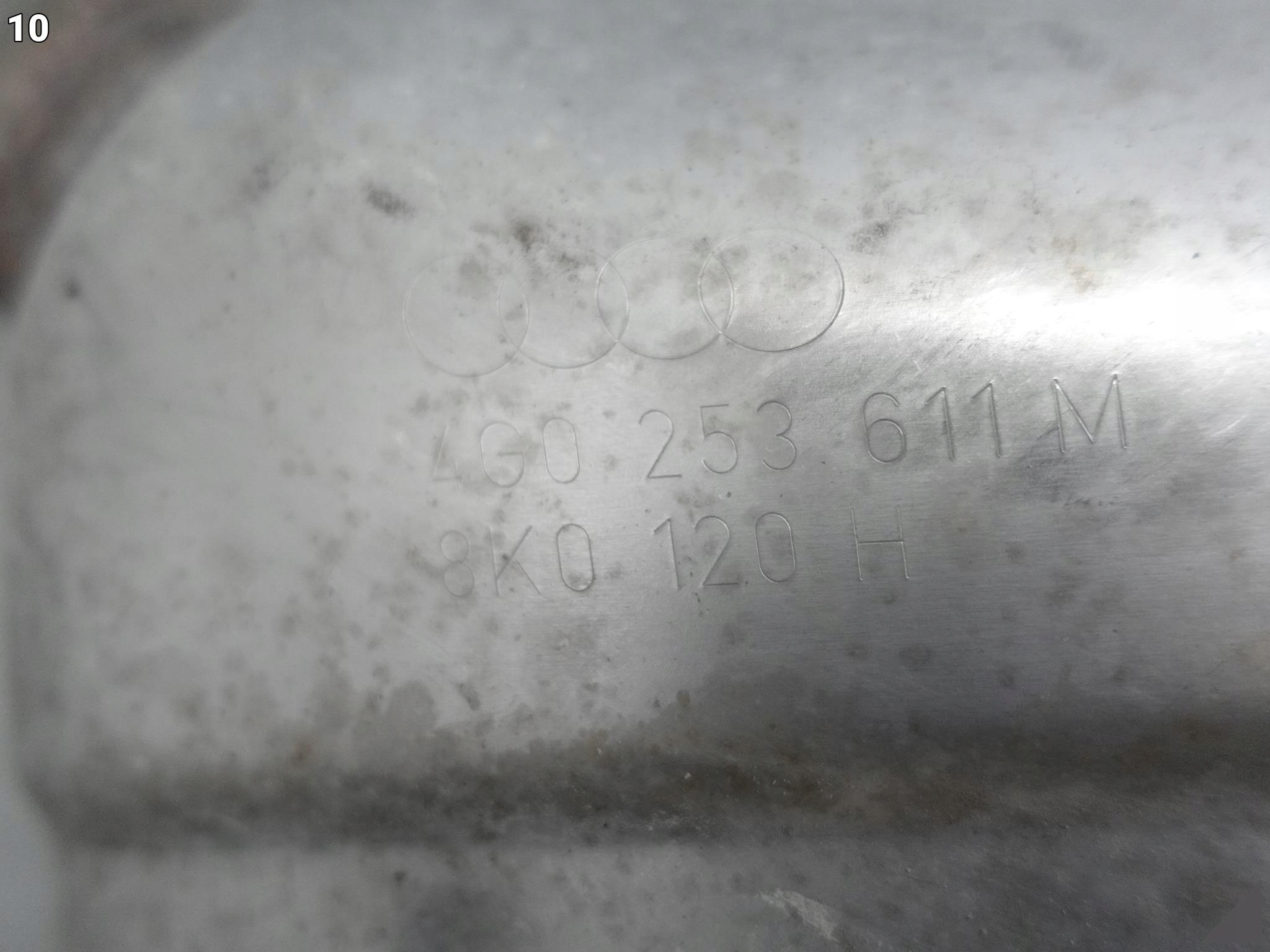 AUDI A7 4G8 A6 4G0 C7 LIFT 10-18 TŁUMIK WYDECH LEWY TYŁ 3.0TDI AUDI A7 4G8 A6 4G0 C7 LIFT 10-18 TŁUMIK WYDECH LEWY TYŁ 3.0TDI - obrazek 11