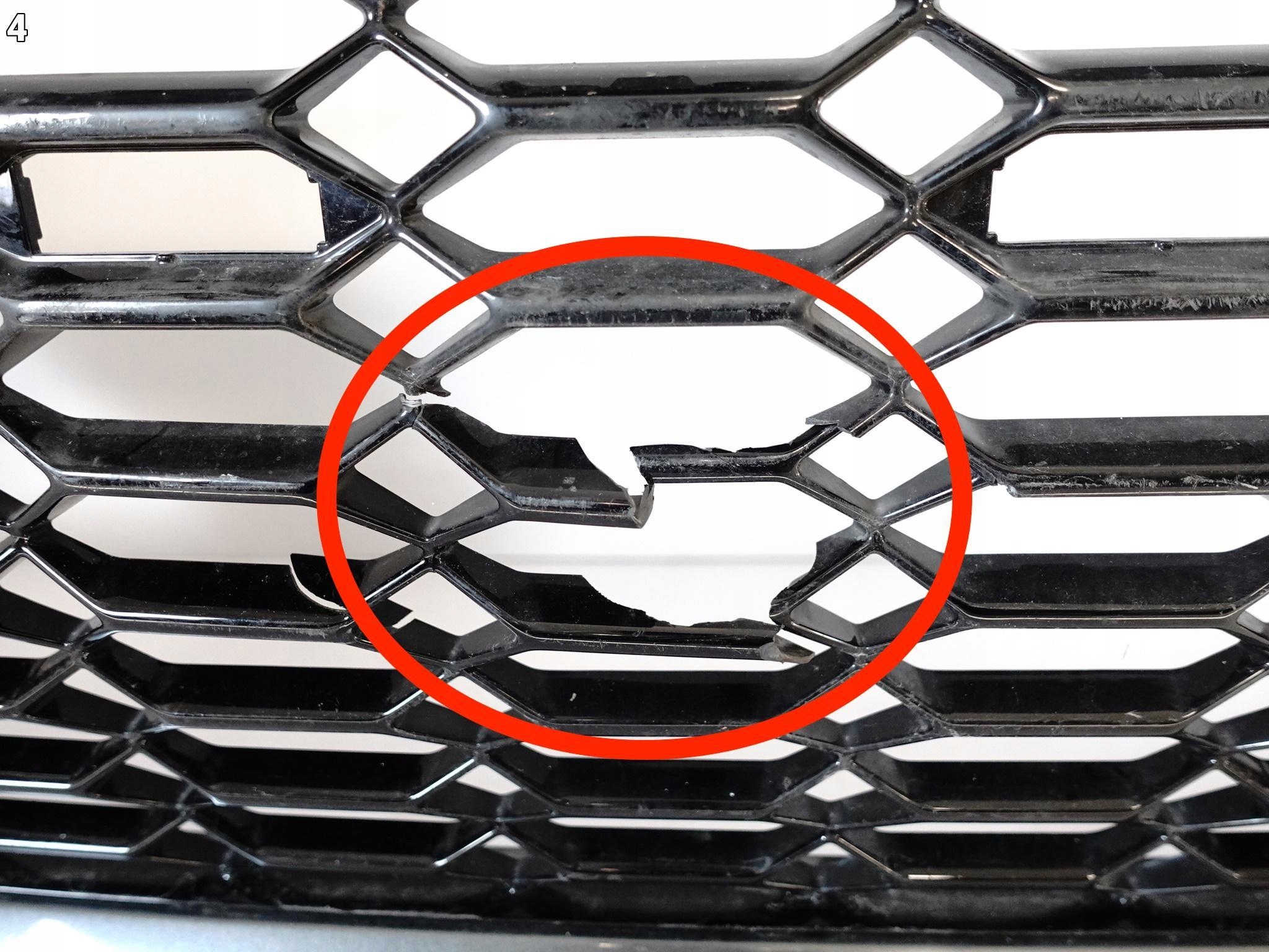 AUDI RS7 RS6 C8 4K8 19- ZDERZAK GRILL ATRAPA PRZOD *SPRYSK/PDC* AUDI RS7 RS6 C8 4K8 19- ZDERZAK GRILL ATRAPA PRZOD *SPRYSK/PDC* - obrazek 5