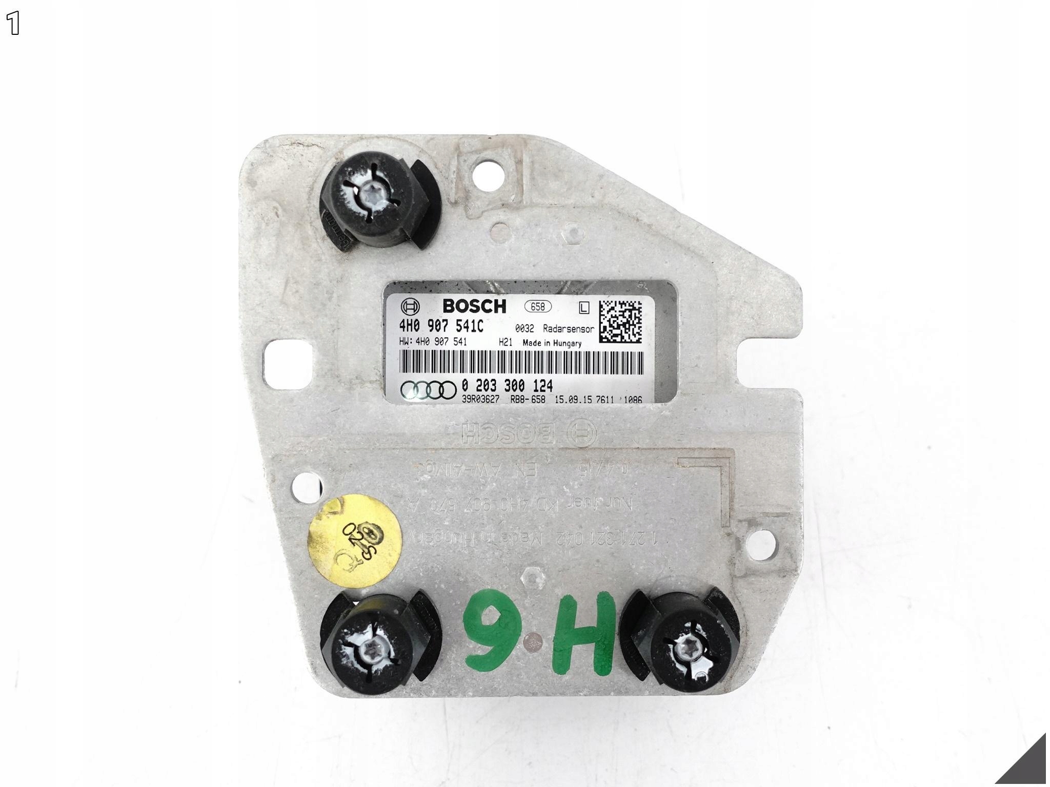 AUDI A8 S8 4H0 4HL D4 LIFT 13-17 CZUJNIK DISTRONIC RADAR SENSOR ACC LEWY AUDI A8 S8 4H0 4HL D4 LIFT 13-17 CZUJNIK DISTRONIC RADAR SENSOR ACC LEWY - obrazek 2