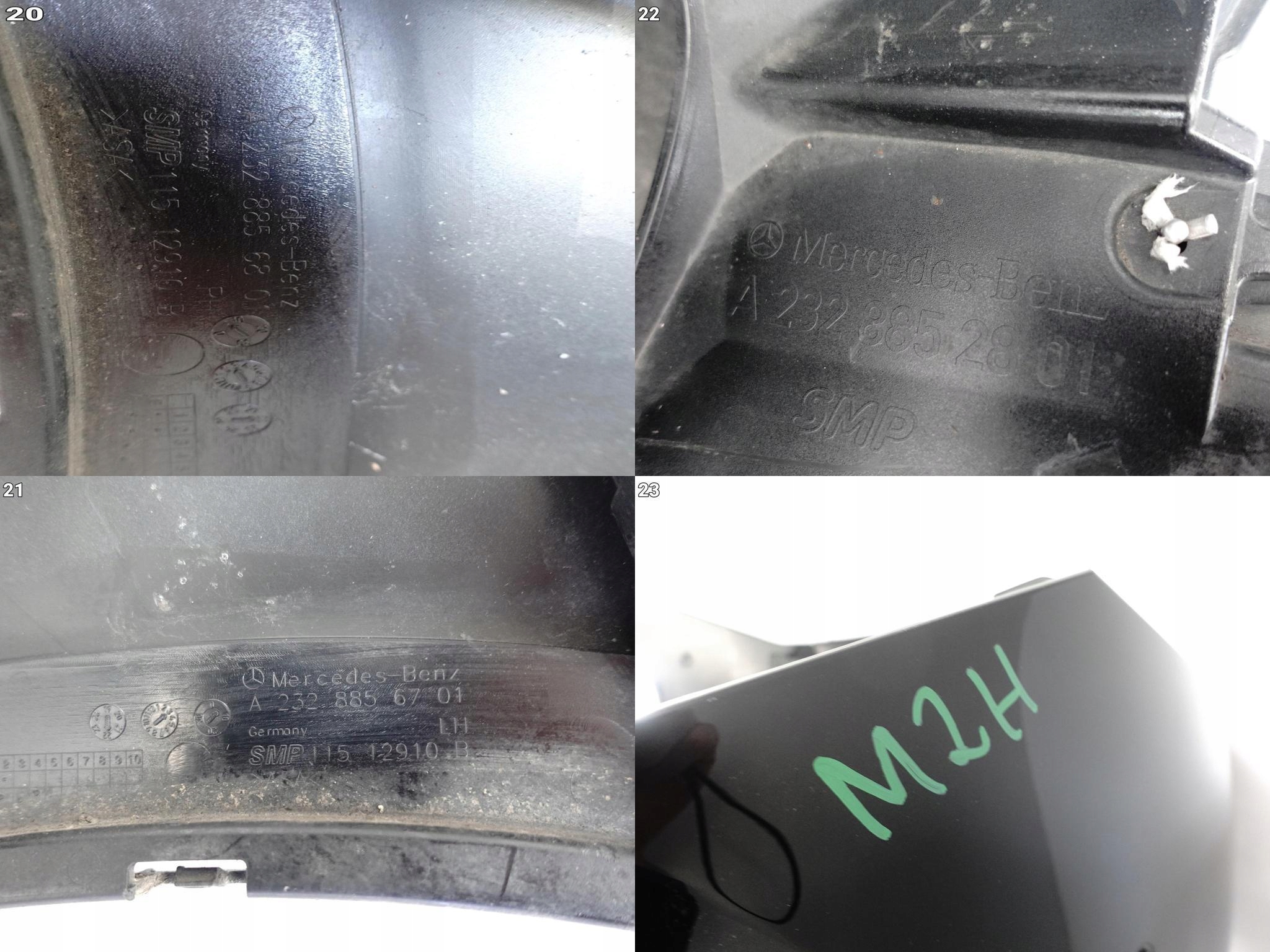 MERCEDES AMG SL R232 63 SL63 22- ZDERZAK SPOILER CARBON TYŁ *PDC* MERCEDES AMG SL R232 63 SL63 22- ZDERZAK SPOILER CARBON TYŁ *PDC* - obrazek 12
