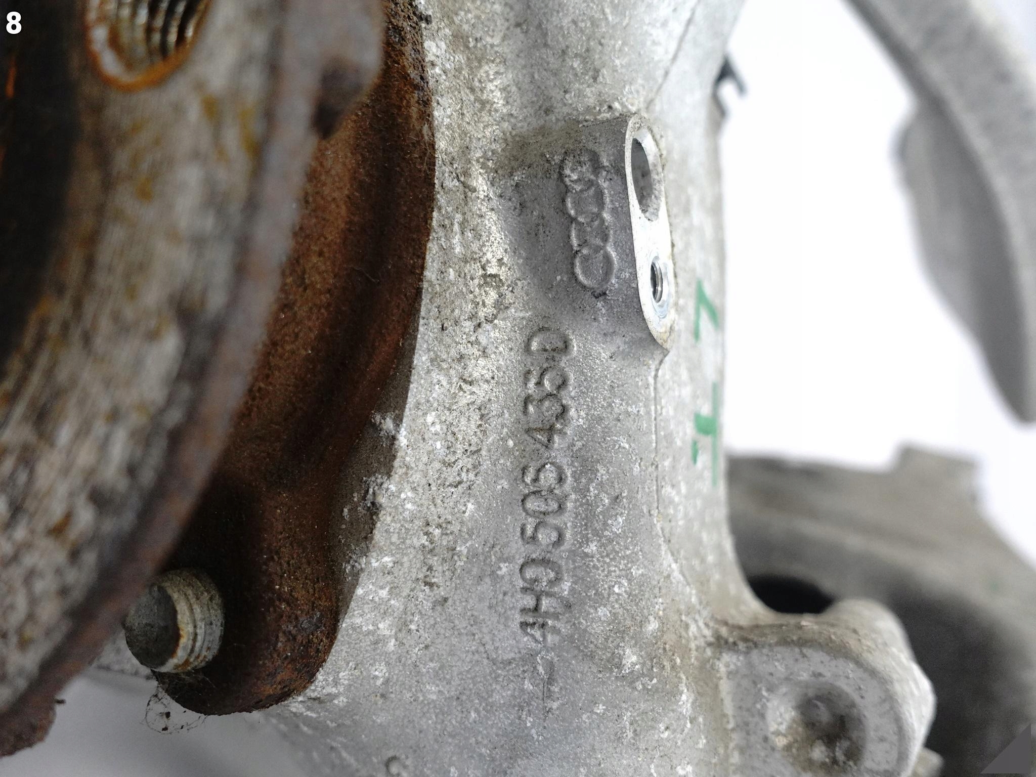 AUDI A8 S8 4H0 D4 LIFT 09-17 ZAWIESZENIE ZWROTNICA WAHACZE LEWA TYŁ 110KM AUDI A8 S8 4H0 D4 LIFT 09-17 ZAWIESZENIE ZWROTNICA WAHACZE LEWA TYŁ 110KM - obrazek 9