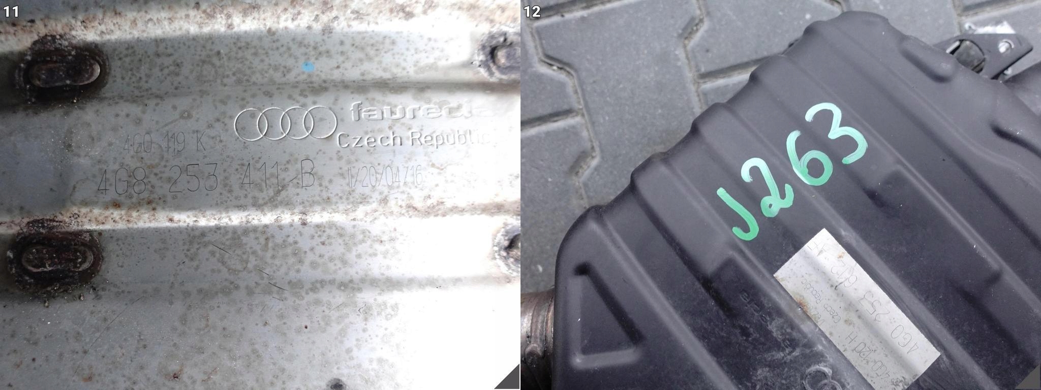 AUDI RS7 4G8 C7 LIFT 15-18 RURA WYDECH TŁUMIK PRAWY TYŁ 4.0 TFSI 340 KM AUDI RS7 4G8 C7 LIFT 15-18 RURA WYDECH TŁUMIK PRAWY TYŁ 4.0 TFSI 340 KM - obrazek 12