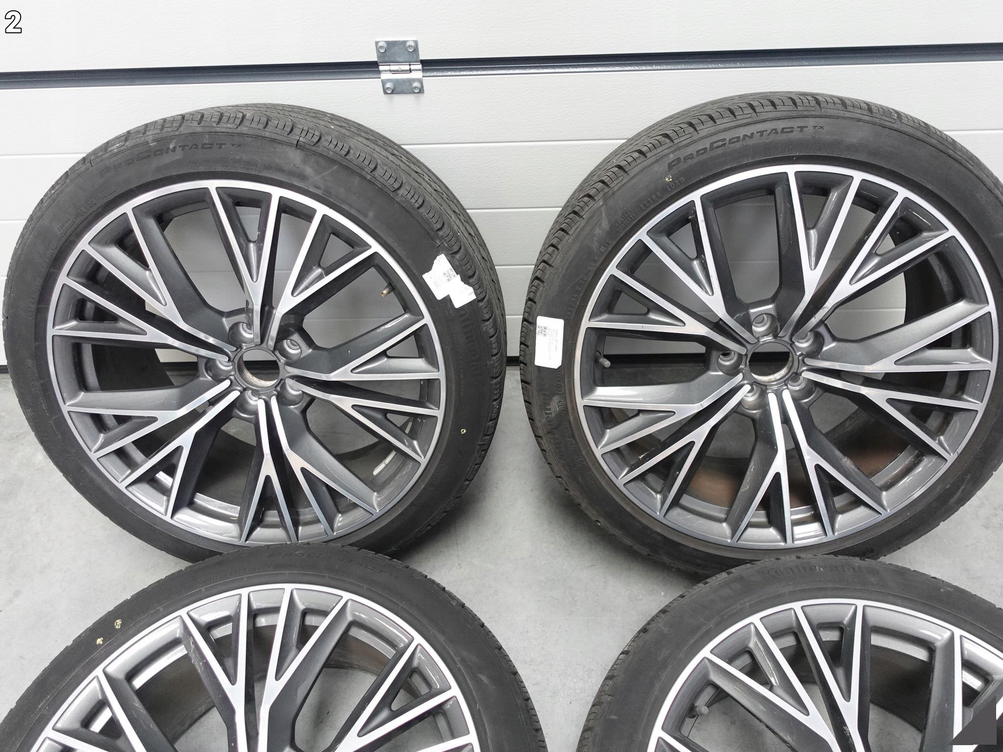 AUDI A7 S7 4G8 9JX20 ET37 CONTINENTAL 265/35 KOMPLET FELGI+OPONY ZIMA 8MM AUDI A7 S7 4G8 9JX20 ET37 CONTINENTAL 265/35 KOMPLET FELGI+OPONY ZIMA 8MM - obrazek 3