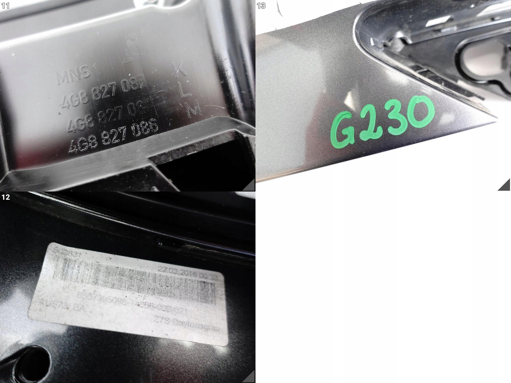 AUDI RS7 S7 A7 4G8 C7 10-18 LIFT BLENDA SPOILER LOTKA KLAPY TYŁ KOLOR Z7S AUDI RS7 S7 A7 4G8 C7 10-18 LIFT BLENDA SPOILER LOTKA KLAPY TYŁ KOLOR Z7S - obrazek 12