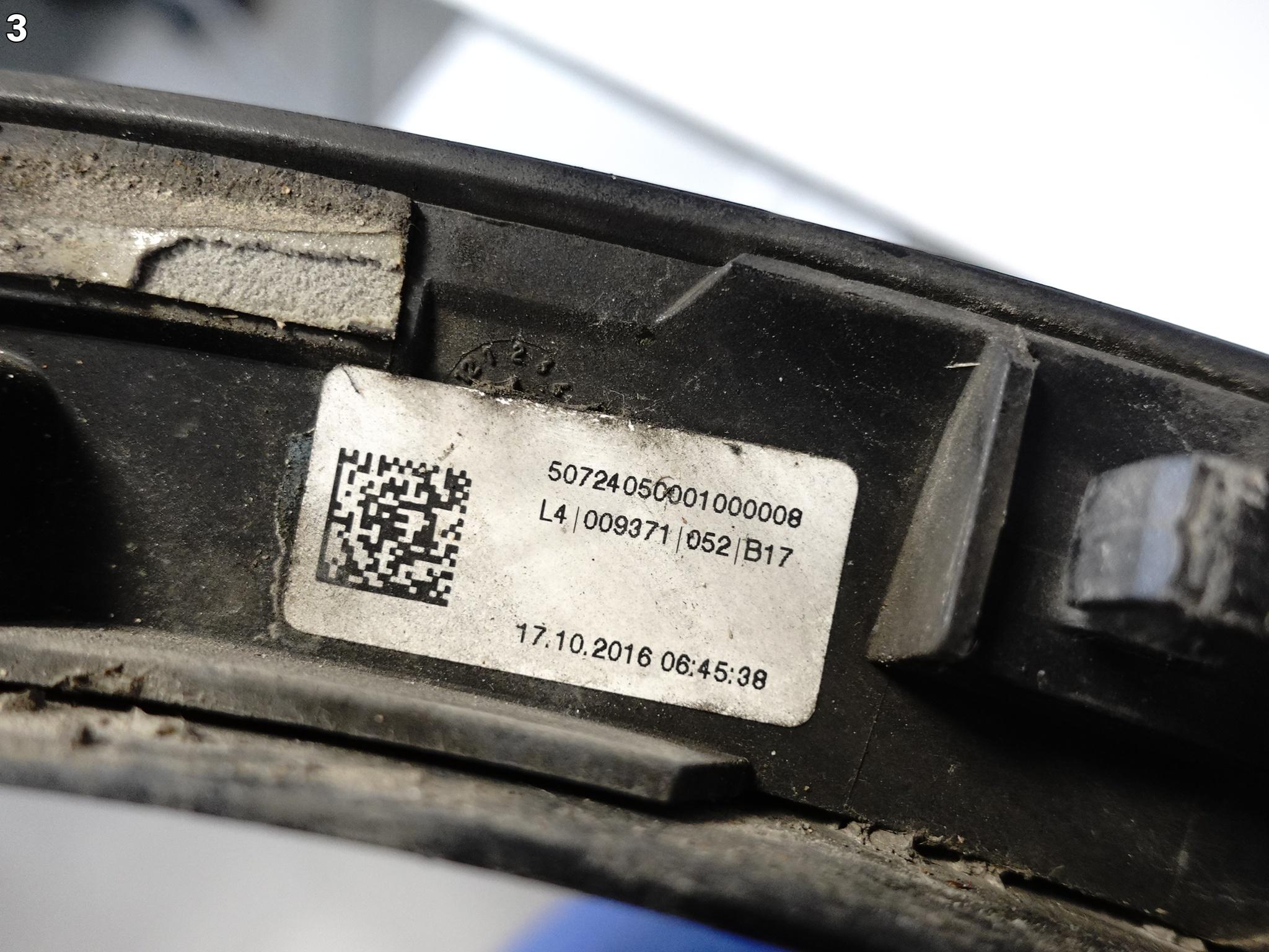 AUDI Q7 II 4M0 15-19 LISTWA NAKŁADKA NA BŁOTNIK PRAWA TYŁ AUDI Q7 II 4M0 15-19 LISTWA NAKŁADKA NA BŁOTNIK PRAWA TYŁ - obrazek 4