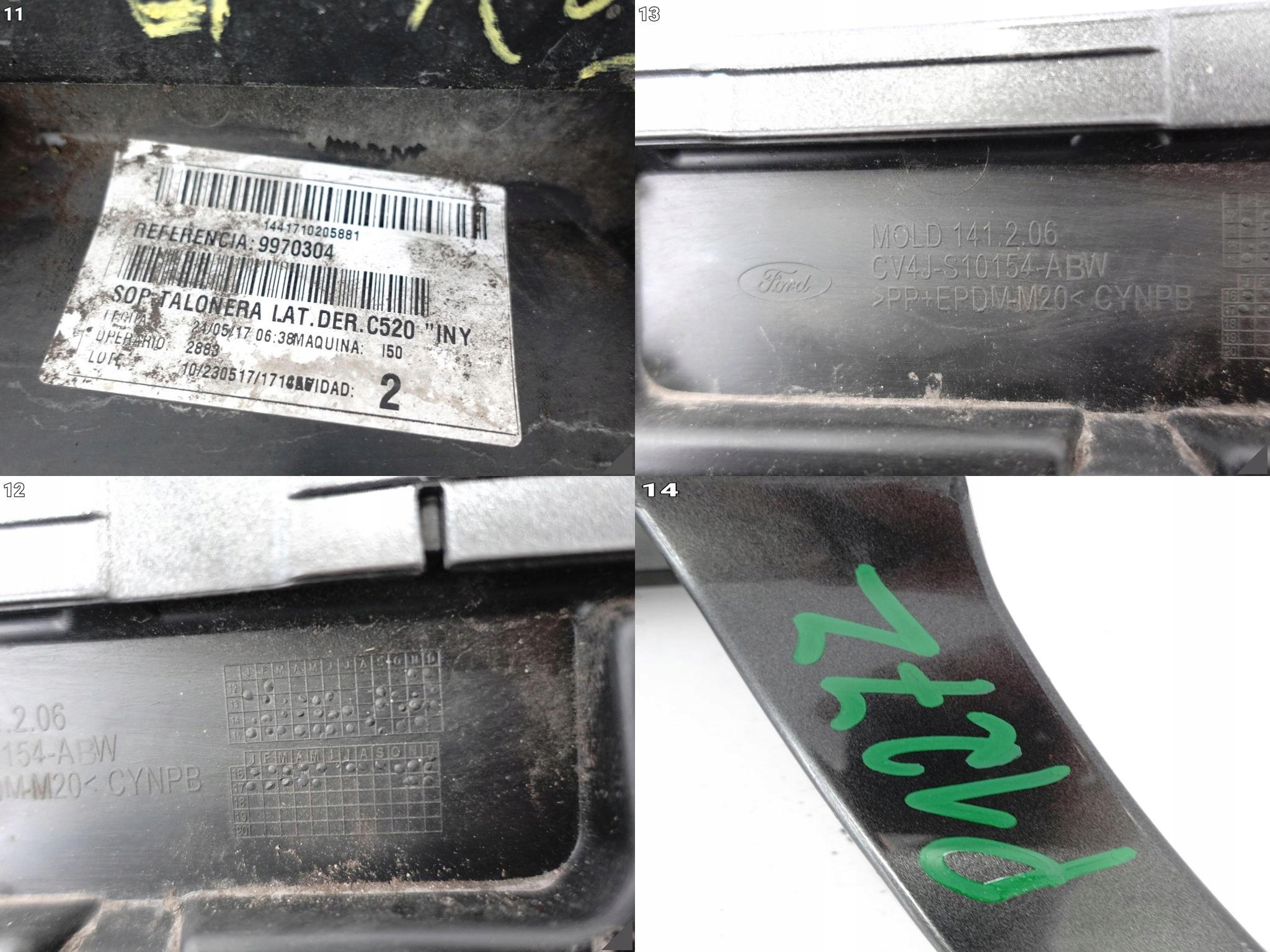 FORD KUGA II MK2 ST-LINE TITANIUM MK2 LIFT 16-19 PRÓG LISTWA PROGOWA PRAWA FORD KUGA II MK2 ST-LINE TITANIUM MK2 LIFT 16-19 PRÓG LISTWA PROGOWA PRAWA - obrazek 12