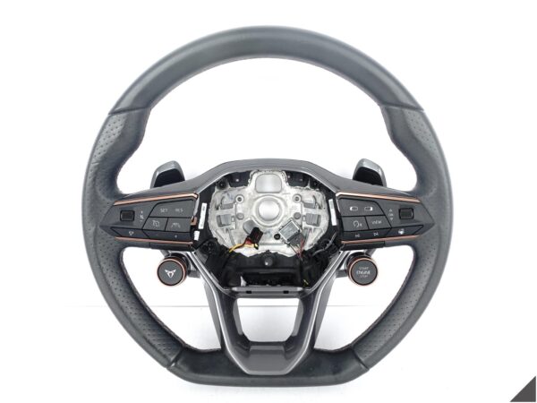 CUPRA LEON 5FA FORMENTOR 5FF KIEROWNICA WIELOFUNKCYJNA SKÓRA ŁOPATKI XEY