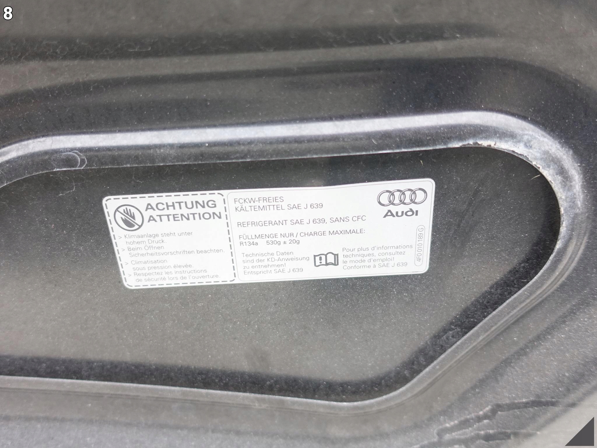 AUDI A6 S6 RS6 C7 4G0 11-18 MASKA POKRYWA SILNIKA PRZÓD *PO GRADOBICIU* AUDI A6 S6 RS6 C7 4G0 11-18 MASKA POKRYWA SILNIKA PRZÓD *PO GRADOBICIU* - obrazek 9
