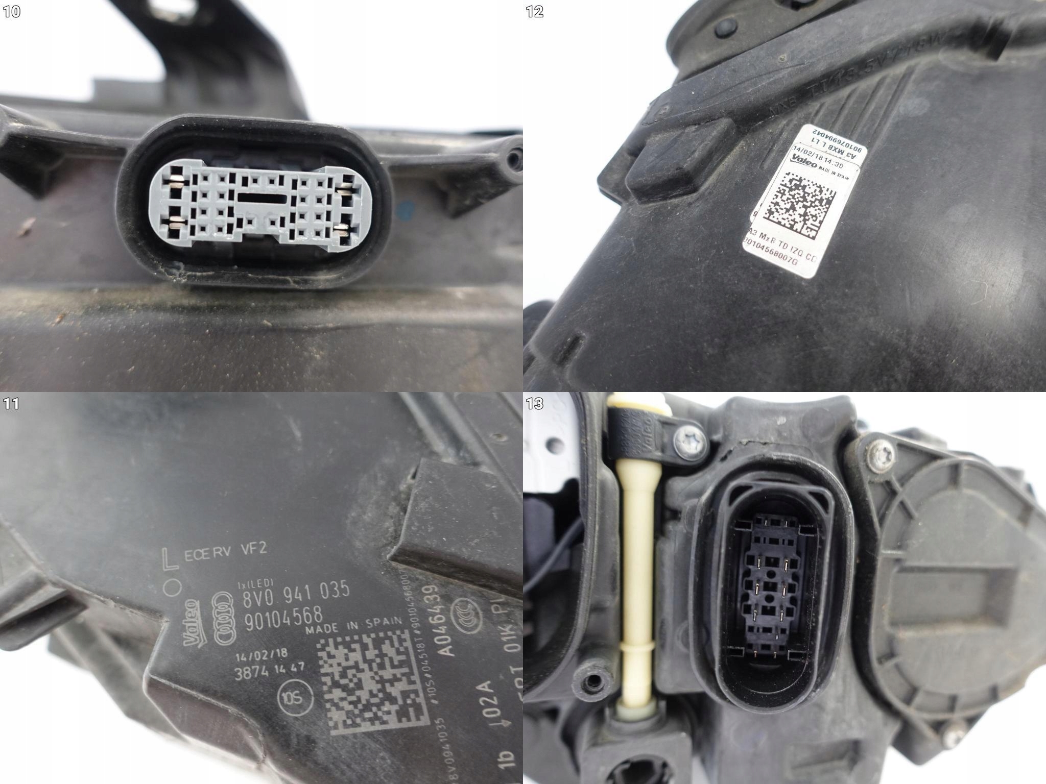 AUDI A3 RS3 S3 8V0 LIFT 16-20 LAMPA LEWA MATRIX FULL LED EU AUDI A3 RS3 S3 8V0 LIFT 16-20 LAMPA LEWA MATRIX FULL LED EU - obrazek 11