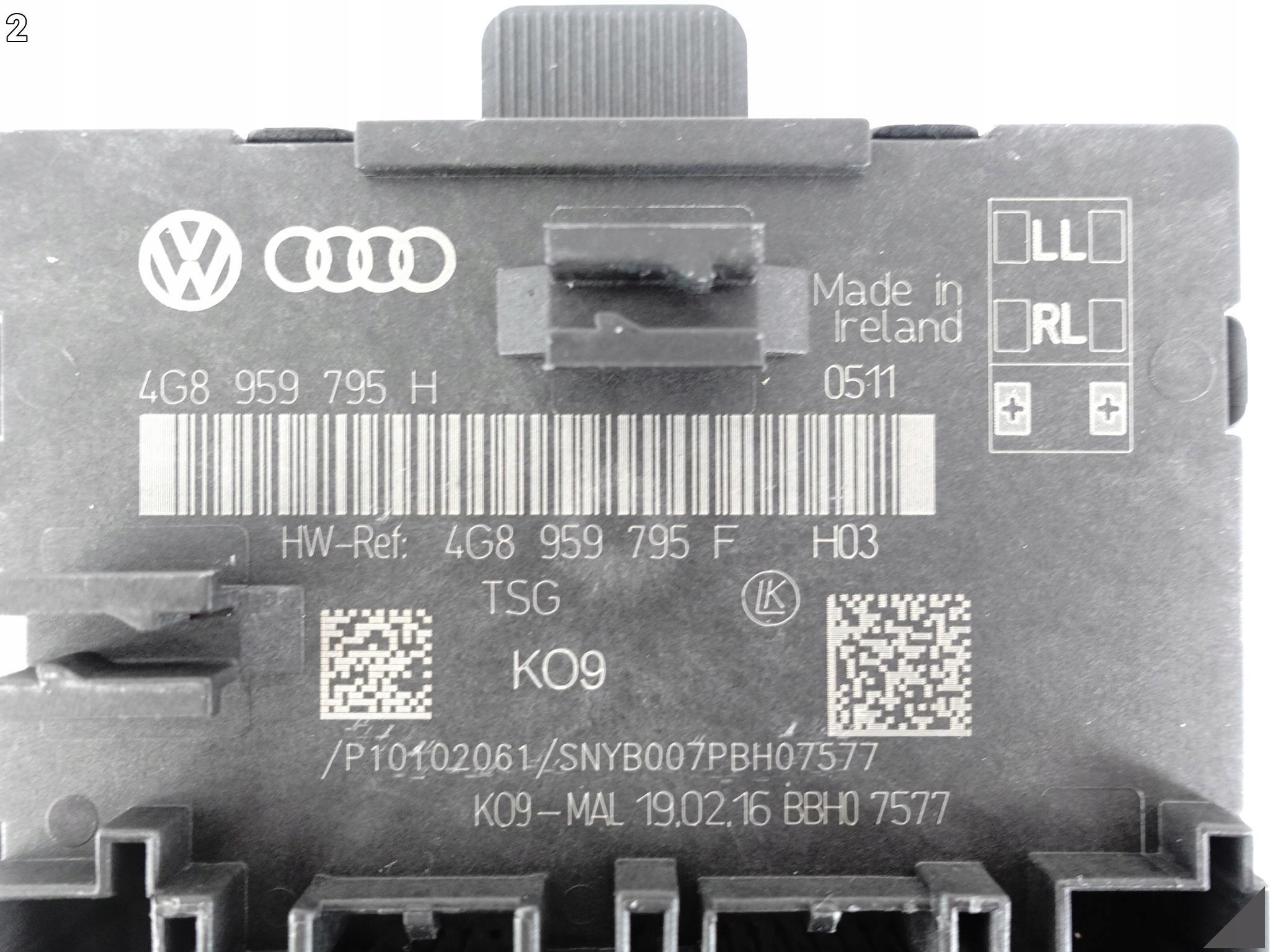 AUDI RS7 S7 A7 4G8 RS6 S6 A6 C7 14-18 LIFT MODUŁ STEROWNIK DRZWI TYŁ L = P AUDI RS7 S7 A7 4G8 RS6 S6 A6 C7 14-18 LIFT MODUŁ STEROWNIK DRZWI TYŁ L = P - obrazek 3