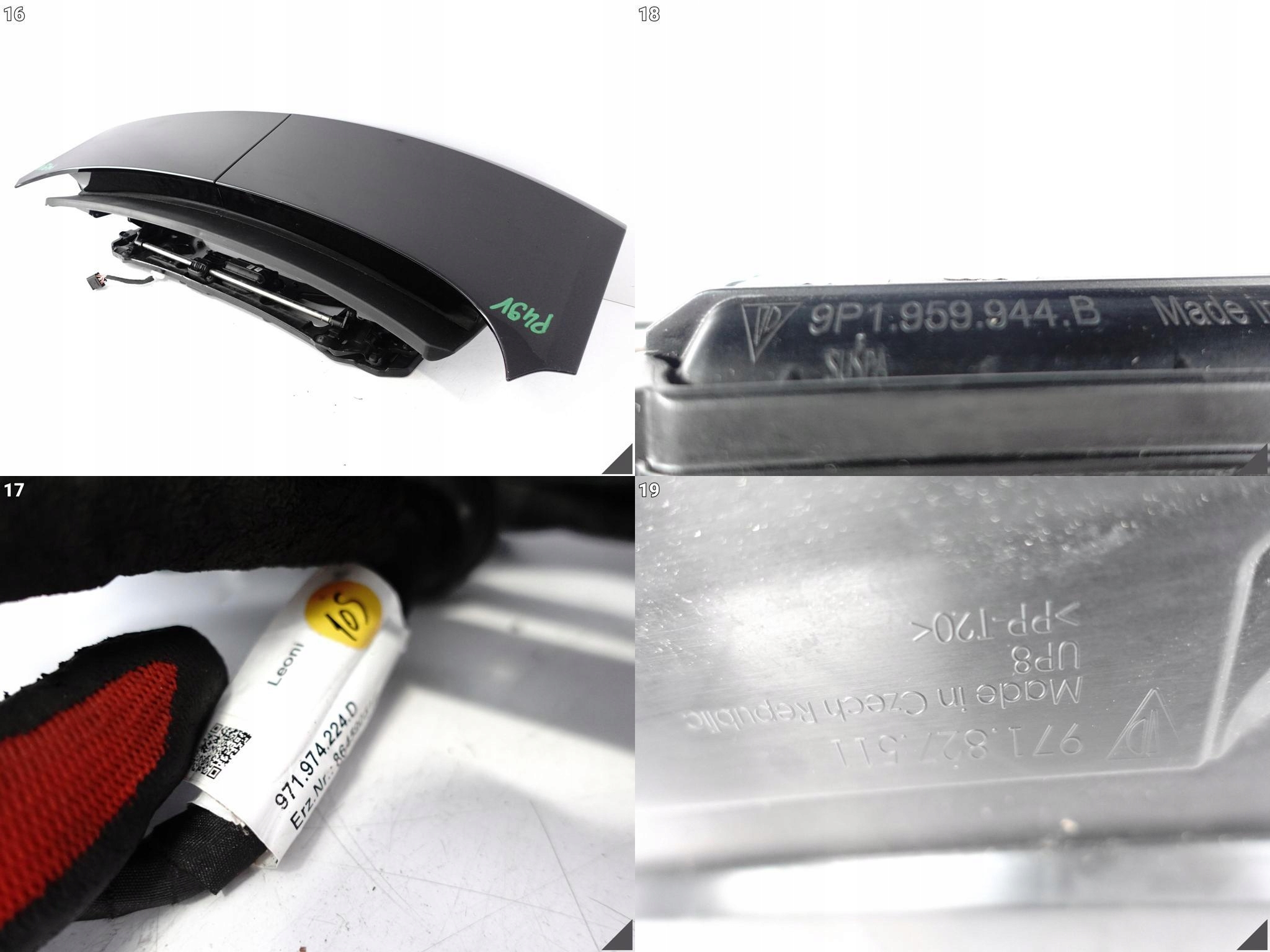 PORSCHE PANAMERA 971 TURBO KLAPA MECHANIZM NAPĘD SPOILER LOTKA SKRZYDŁO TYŁ PORSCHE PANAMERA 971 TURBO KLAPA MECHANIZM NAPĘD SPOILER LOTKA SKRZYDŁO TYŁ - obrazek 11