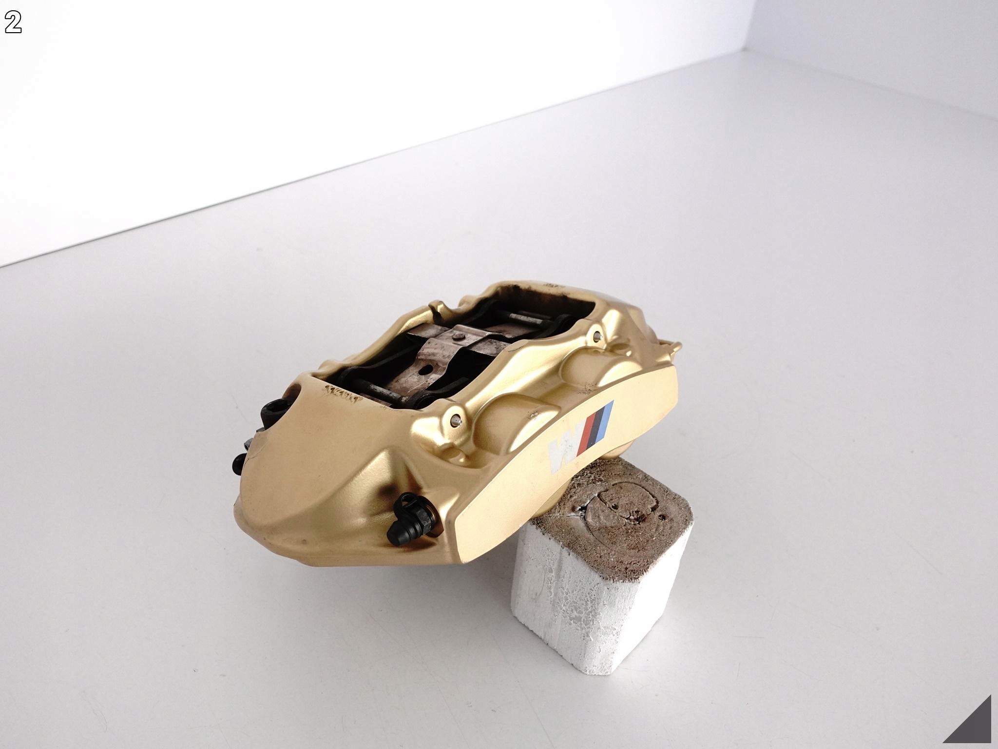 BMW M4 F82 F83 M3 F80 M-POWER GOLD CERAMIC ZACISK+KLOCKI PRAWY TYŁ 4000KM BMW M4 F82 F83 M3 F80 M-POWER GOLD CERAMIC ZACISK+KLOCKI PRAWY TYŁ 4000KM - obrazek 3