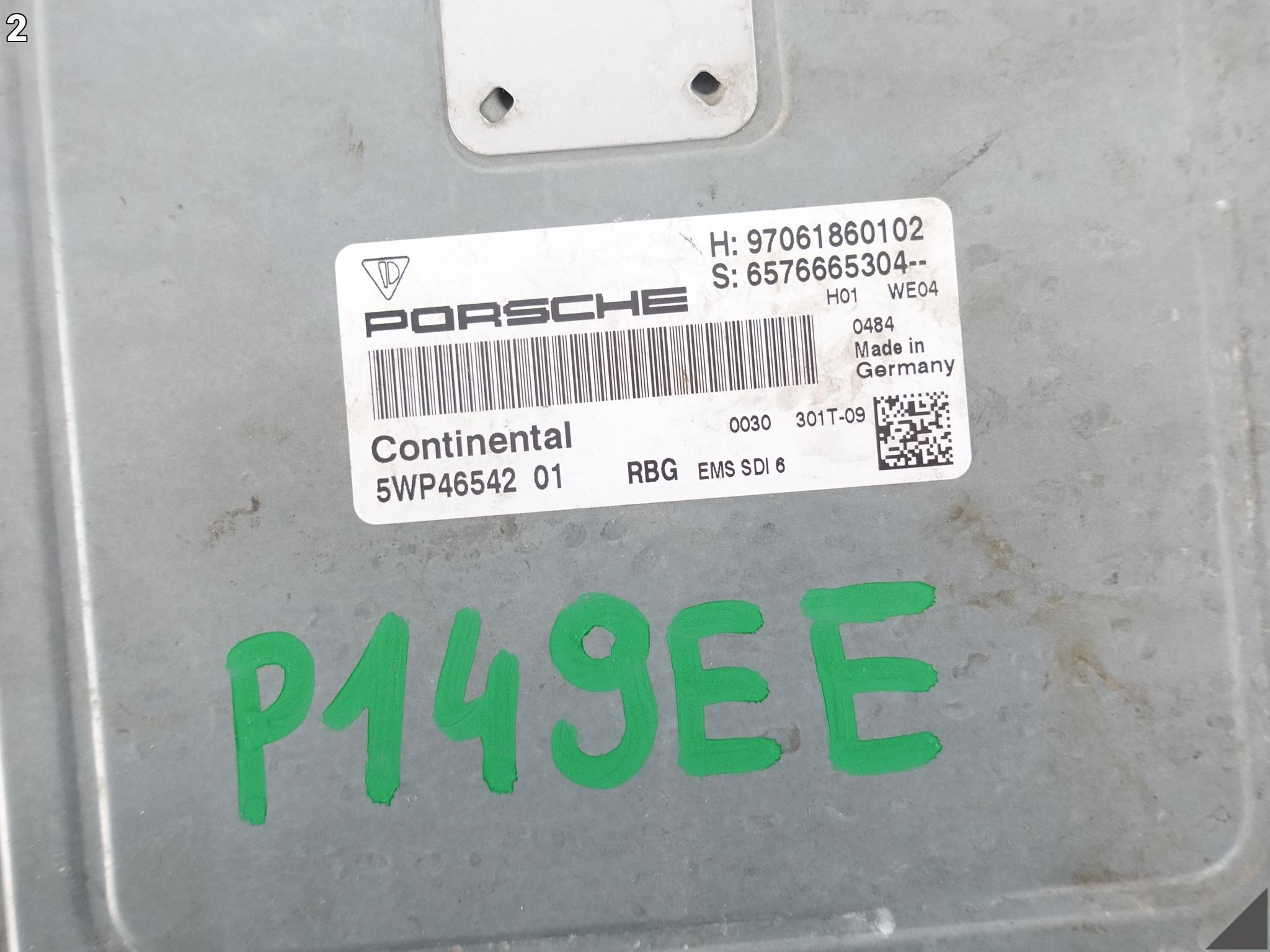 PORSCHE PANAMERA 970 09-16 STEROWNIK MODUŁ KOMPUTER SILNIKA DME 97061860102 PORSCHE PANAMERA 970 09-16 STEROWNIK MODUŁ KOMPUTER SILNIKA DME 97061860102 - obrazek 3