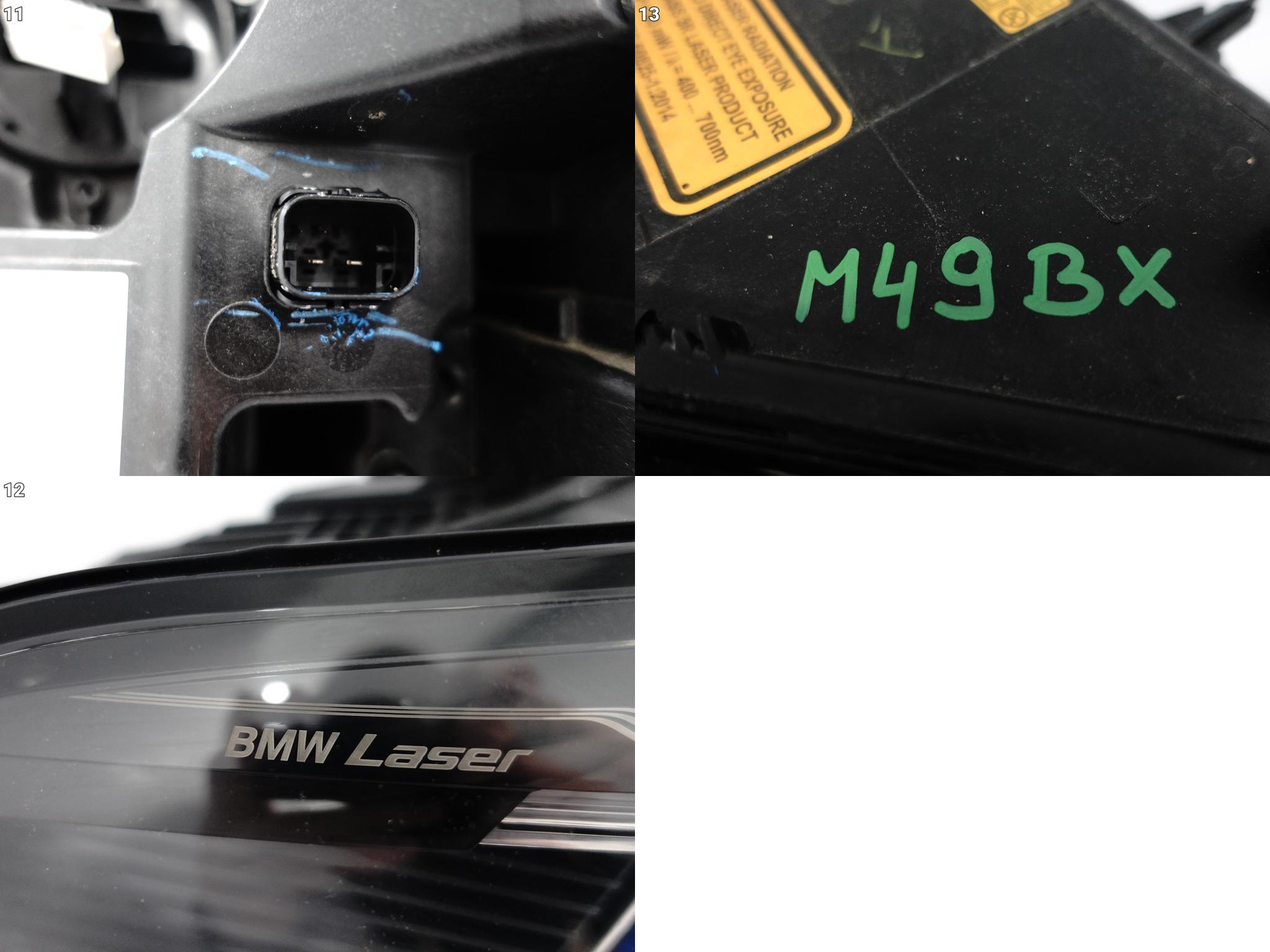 BMW X5 G05 F95 X6 G06 F96 18-23 BLACK SHADOW LAMPA LASER PRAWA PRZÓD EU BMW X5 G05 F95 X6 G06 F96 18-23 BLACK SHADOW LAMPA LASER PRAWA PRZÓD EU - obrazek 12