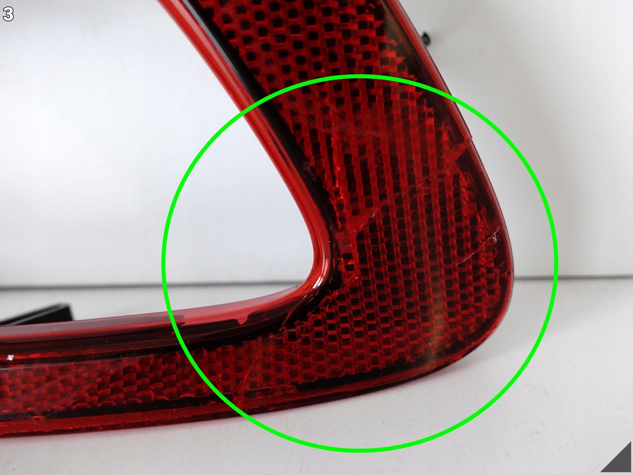 VW T-ROC 2GA LIFT 21- ZDERZAK ODBLASK ŚWIATŁO ODBLASKOWE PRAWE TYŁ VW T-ROC 2GA LIFT 21- ZDERZAK ODBLASK ŚWIATŁO ODBLASKOWE PRAWE TYŁ - obrazek 4