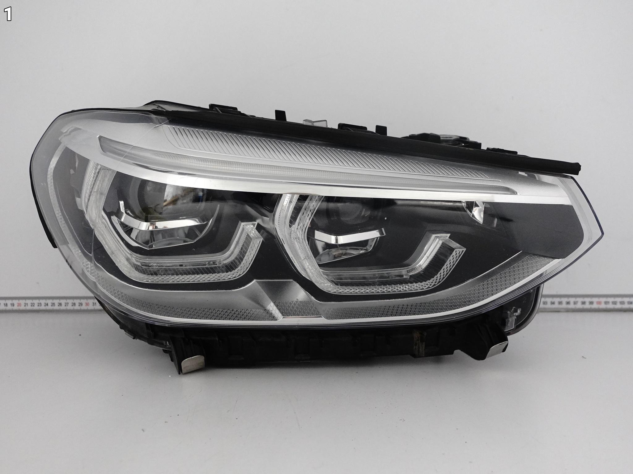 BMW X3 G01 X4 G02 17-20 FULL LED ADAPTIVE LAMPA PRAWA PRZÓD + MODUŁ EU BMW X3 G01 X4 G02 17-20 FULL LED ADAPTIVE LAMPA PRAWA PRZÓD + MODUŁ EU - obrazek 2