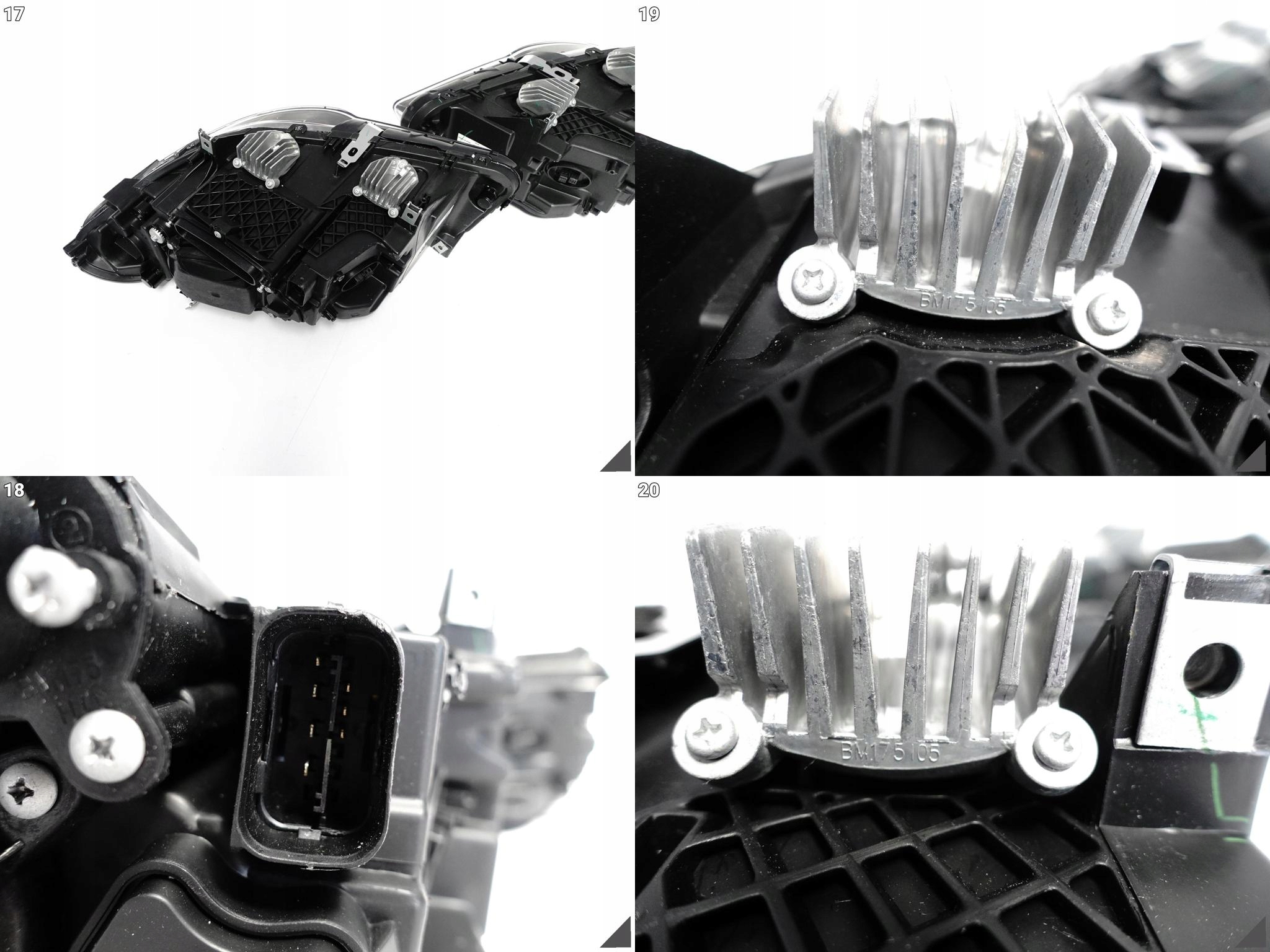 BMW 5 F10 F11 LCI-LOOK XENON+LED EAGLE EYES LAMPA LEWA+PRAWA TAIWAN NIEORYG BMW 5 F10 F11 LCI-LOOK XENON+LED EAGLE EYES LAMPA LEWA+PRAWA TAIWAN NIEORYG - obrazek 6