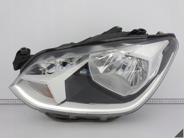 VW UP 1S1 1S0 LIFT 16- LAMPA ZWYKŁA / HALOGEN H4 + LED LEWA PRZÓD EUROPA