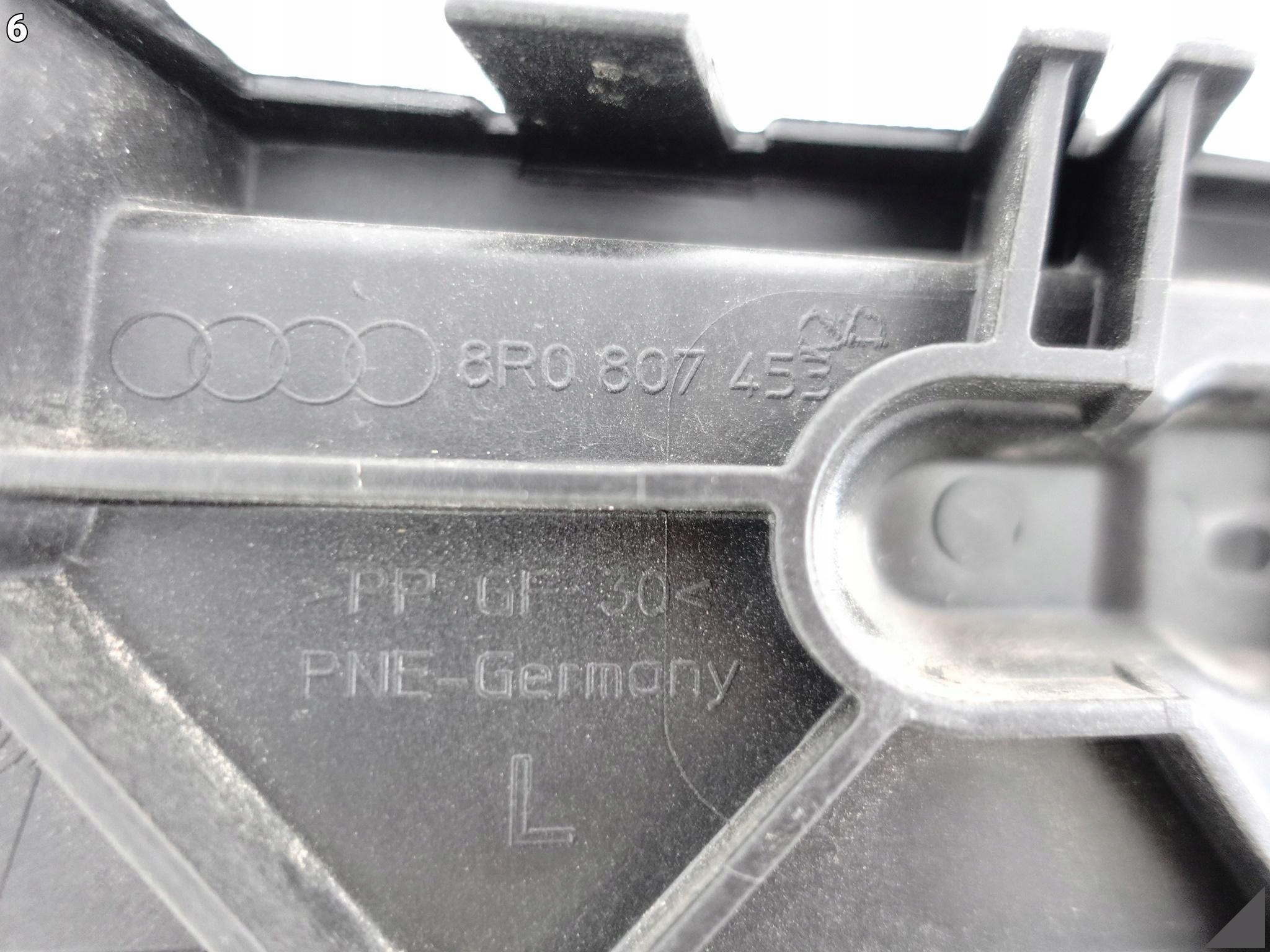 AUDI Q5 8R0 LIFT 08-16 ŚLIZG ZDERZAKA MOCOWANIE UCHWYT LEWY TYŁ AUDI Q5 8R0 LIFT 08-16 ŚLIZG ZDERZAKA MOCOWANIE UCHWYT LEWY TYŁ - obrazek 7