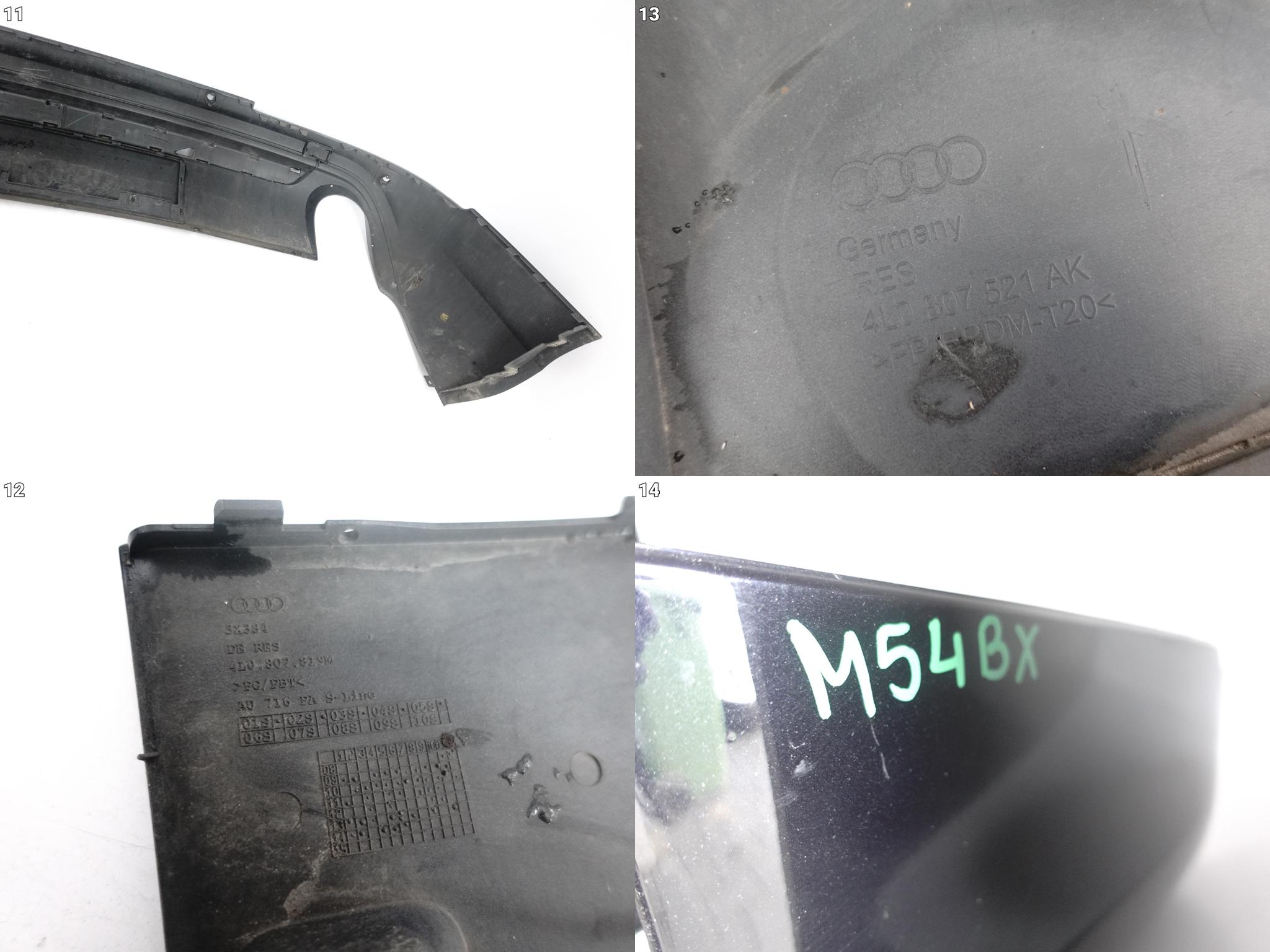 AUDI Q7 4L0 S-LINE LIFT 09-15 ZDERZAK SPOILER DYFUZOR TYŁ *PDC* AUDI Q7 4L0 S-LINE LIFT 09-15 ZDERZAK SPOILER DYFUZOR TYŁ *PDC* - obrazek 12