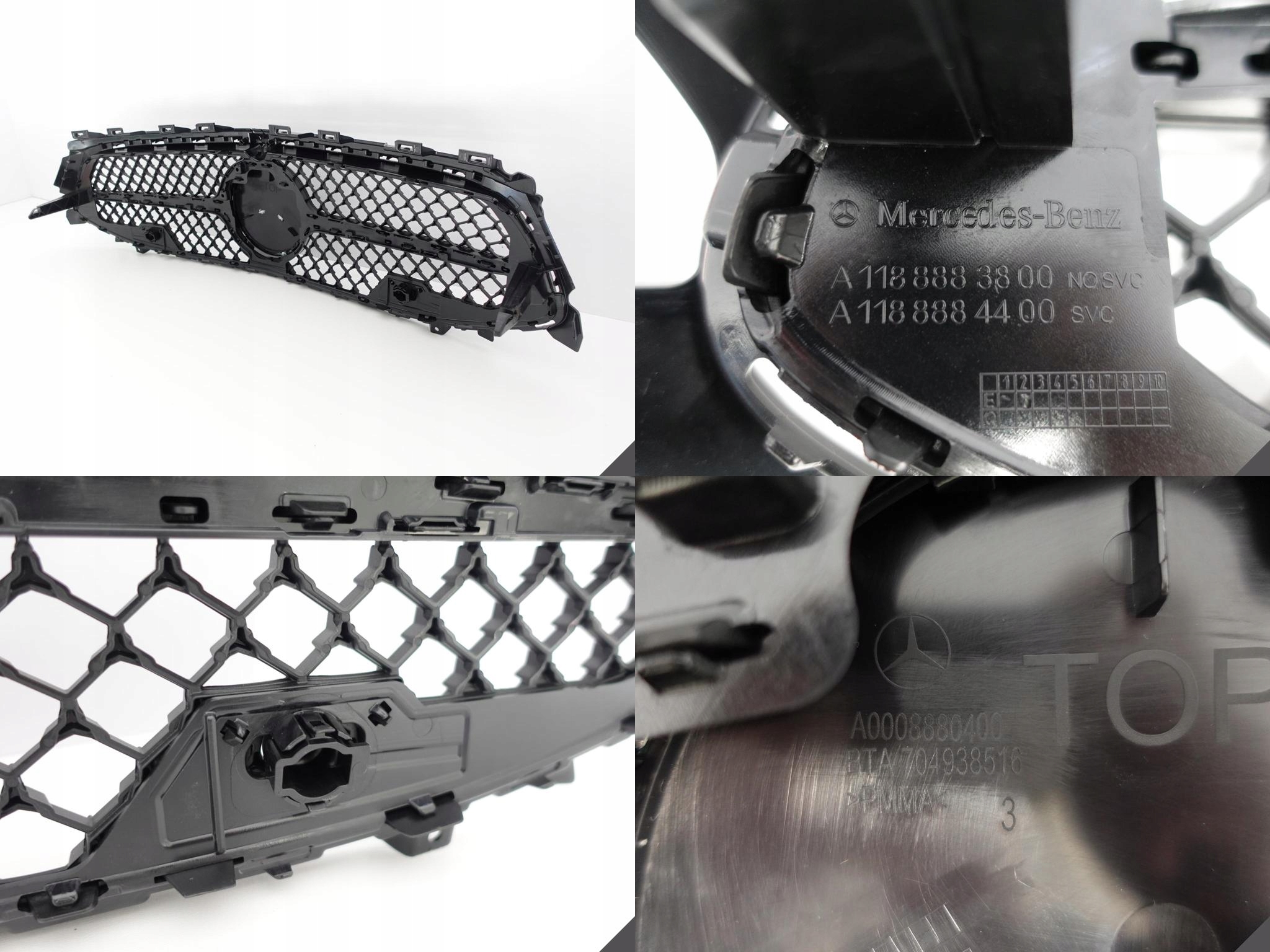 MERCEDES CLA X118 C118 AMG LIFT 22- GRILL ATRAPA MERCEDES CLA X118 C118 AMG LIFT 22- GRILL ATRAPA - obrazek 11