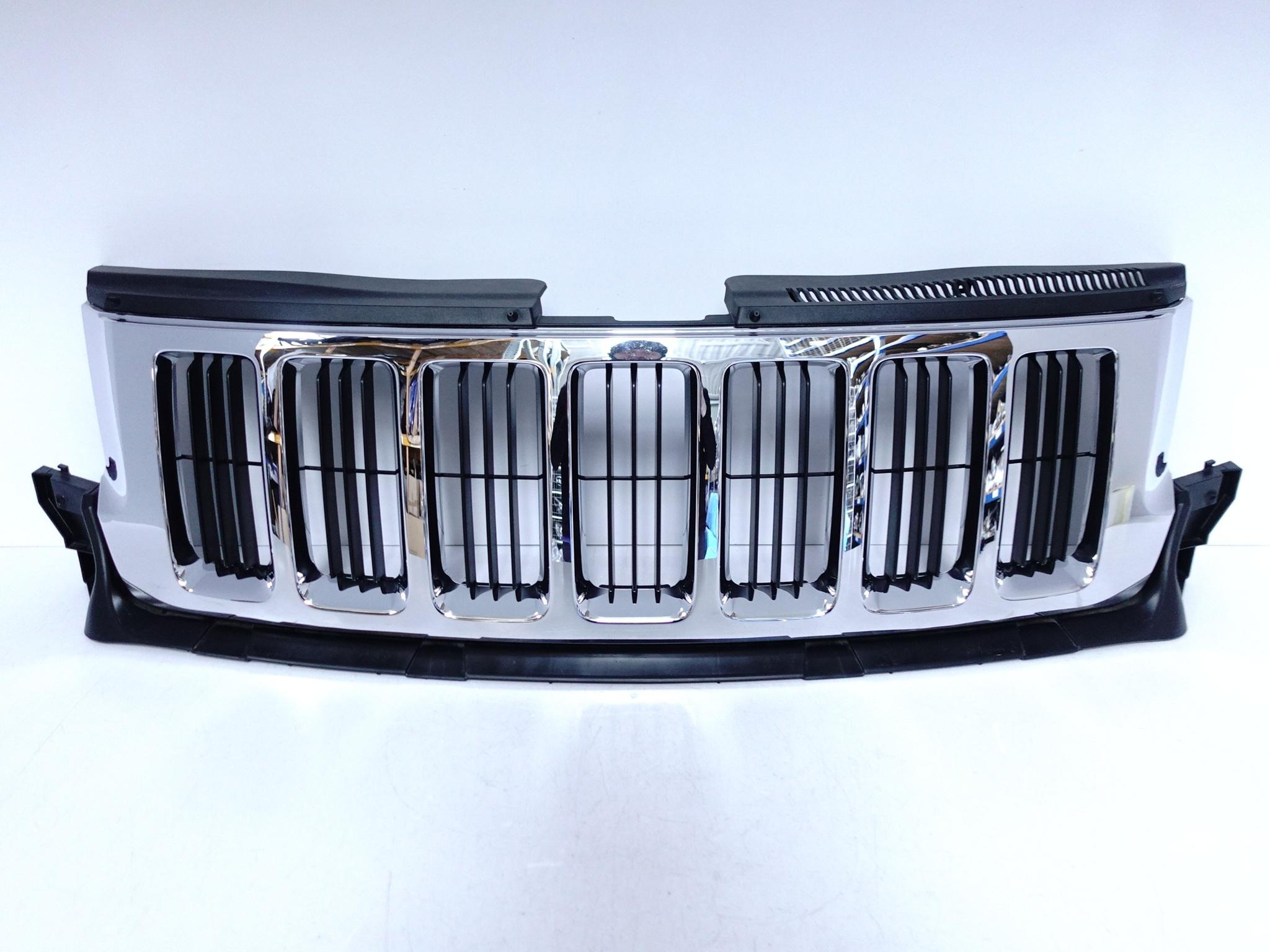 JEEP GRAND CHEROKEE IV 4 WK2 10-13 GRILL ATRAPA CHROM W ZDERZAK PRZÓD JEEP GRAND CHEROKEE IV 4 WK2 10-13 GRILL ATRAPA CHROM W ZDERZAK PRZÓD
