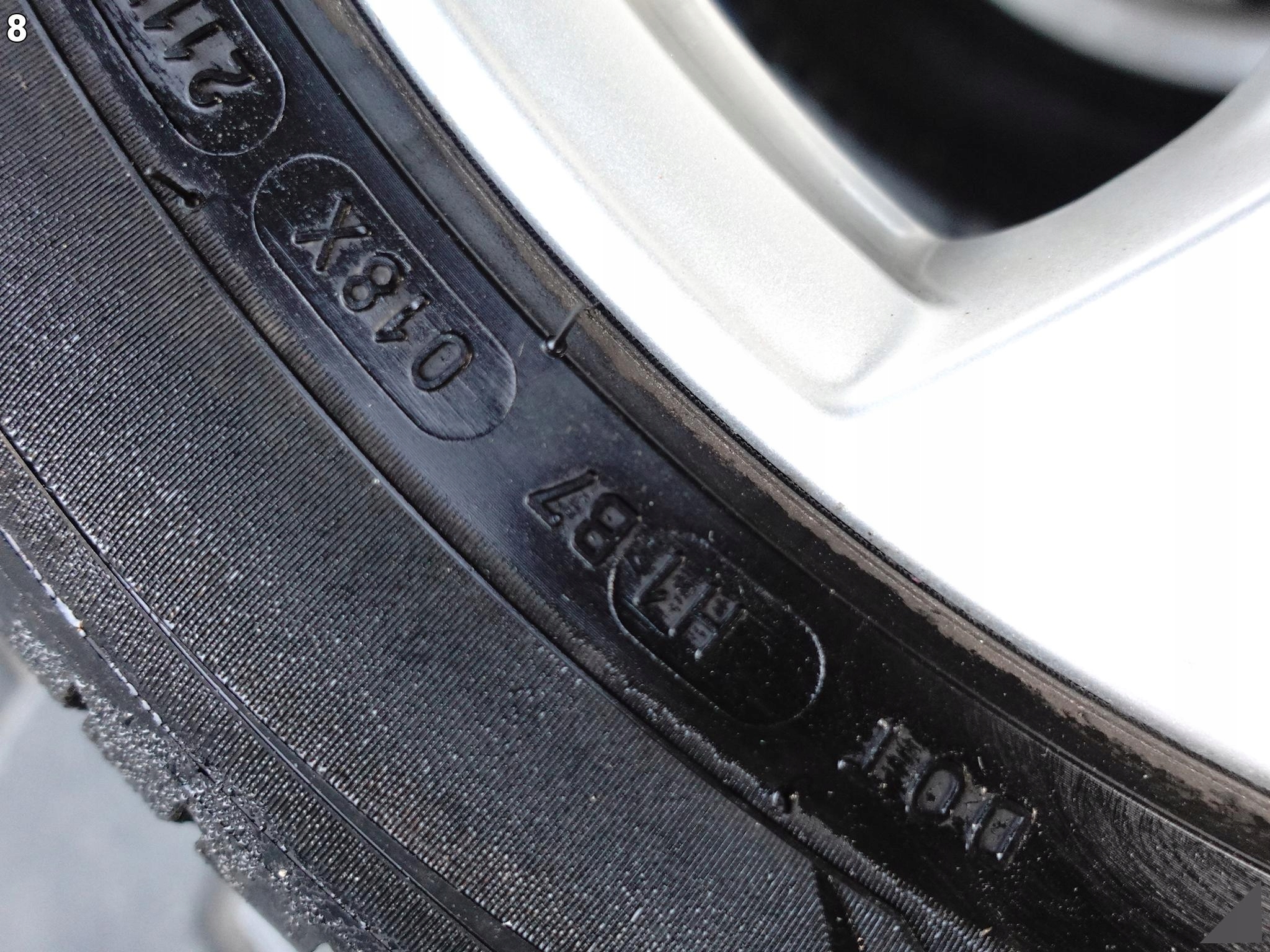 AUDI A6 S6 4G0 C7 8JX18 ET39 MICHELIN 245/45 KOMPLET FELGI+OPONY 7MM LATO AUDI A6 S6 4G0 C7 8JX18 ET39 MICHELIN 245/45 KOMPLET FELGI+OPONY 7MM LATO - obrazek 9