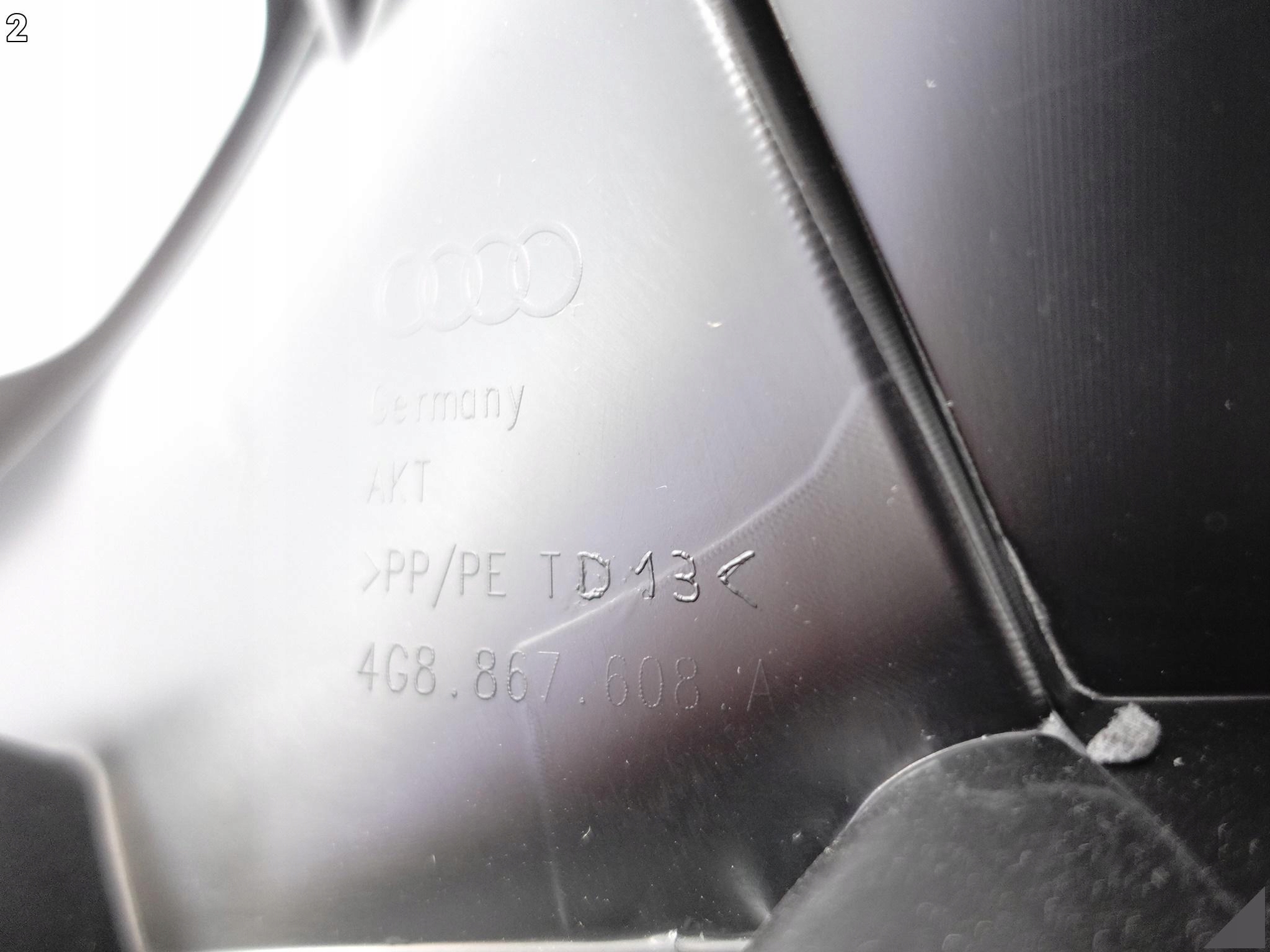 AUDI RS7 S7 A7 4G8 C7 LIFT 10-18 OSŁONA TAPICERKI KLAPY BAGAŻNIKA PRAWA TYŁ AUDI RS7 S7 A7 4G8 C7 LIFT 10-18 OSŁONA TAPICERKI KLAPY BAGAŻNIKA PRAWA TYŁ - obrazek 3