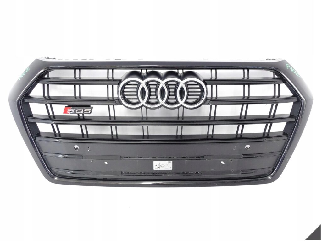 AUDI SQ5 80A II FY 17-21 GRILL ATRAPA CHŁODNICY W ZDERZAK PRZÓD PDC CZARNY