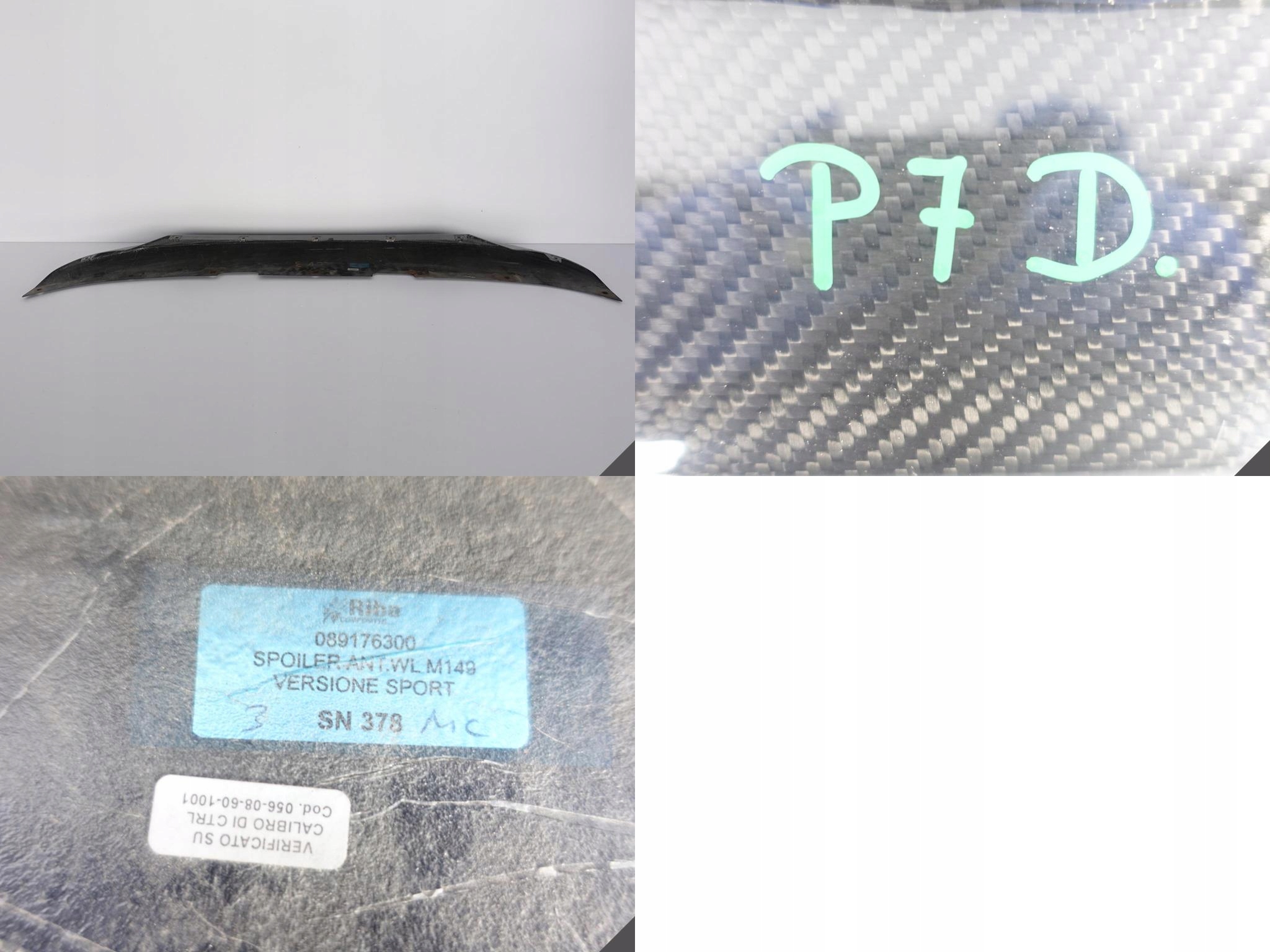 MASERATI GRANTURISMO M149 SPORT 17- CARBON SPOILER MASERATI GRANTURISMO M149 SPORT 17- CARBON SPOILER - obrazek 12