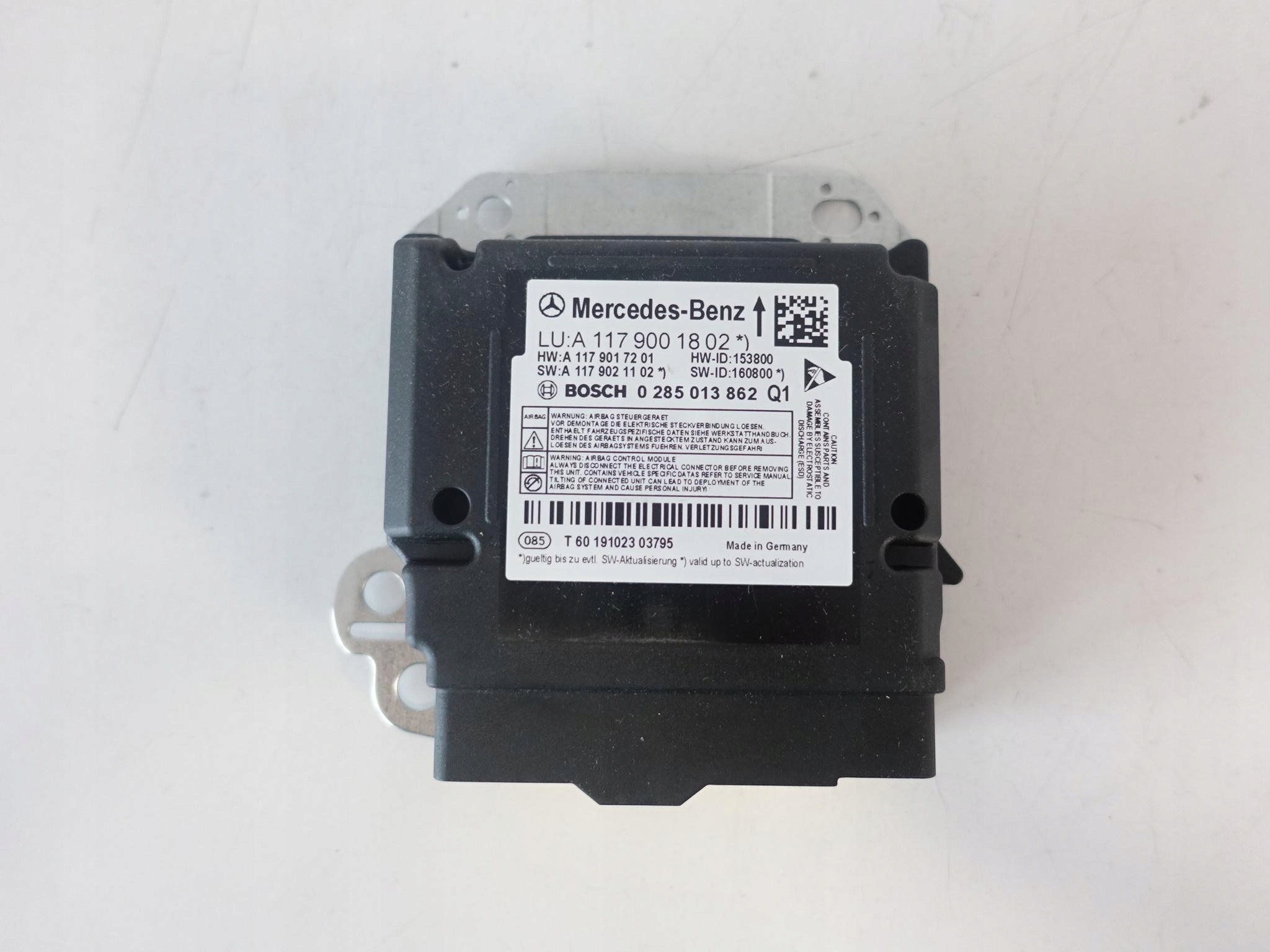 MERCEDES CLA C117 A W176 X156 MODUŁ STEROWNIK SENSOR PODUSZEK AIRBAG MERCEDES CLA C117 A W176 X156 MODUŁ STEROWNIK SENSOR PODUSZEK AIRBAG