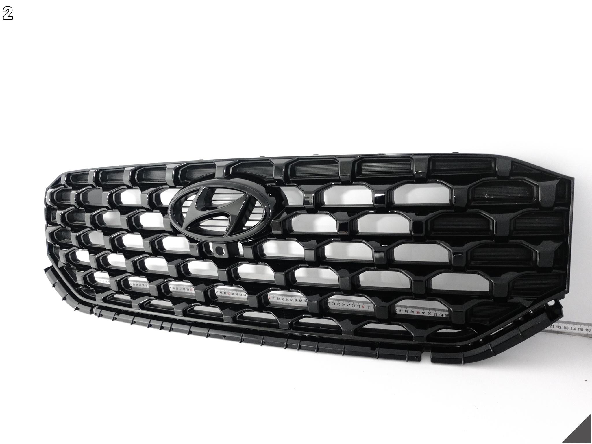 HYUNDAI SANTA FE (TM) IV 4 LIFT 20-23 GRILL ATRAPA W ZDERZAK PRZÓD EMBLEMAT HYUNDAI SANTA FE (TM) IV 4 LIFT 20-23 GRILL ATRAPA W ZDERZAK PRZÓD EMBLEMAT - obrazek 3