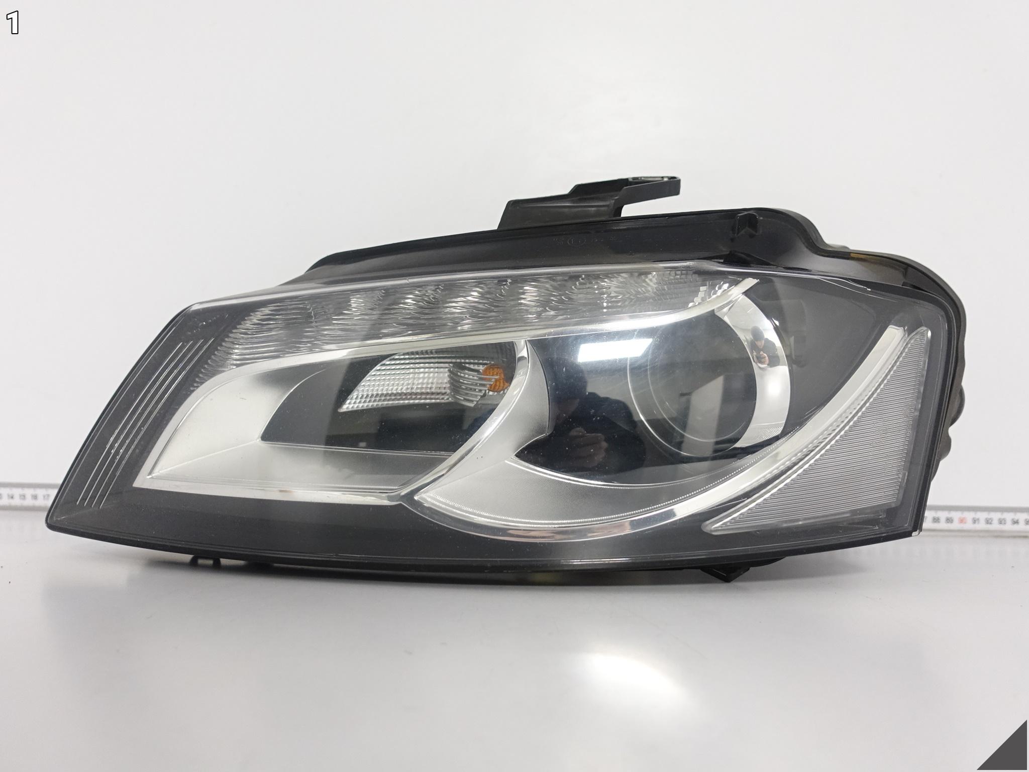 AUDI A3 S3 RS3 8P0 LIFT 08-12 LAMPA XENON + LED NIESKRĘTNA LEWA PRZÓD EU AUDI A3 S3 RS3 8P0 LIFT 08-12 LAMPA XENON + LED NIESKRĘTNA LEWA PRZÓD EU - obrazek 2