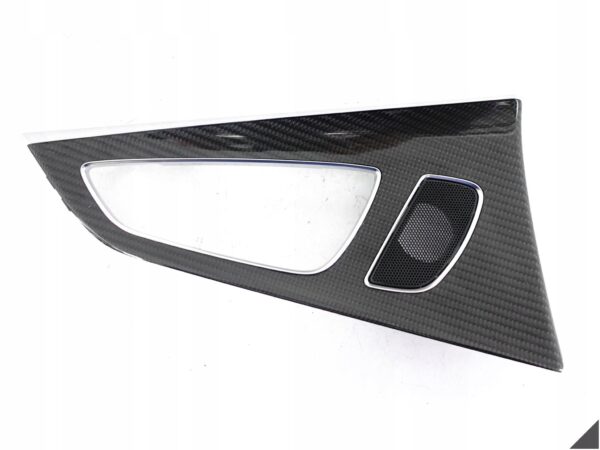 AUDI RS7 S7 A7 4G8 C7 10-18 OSŁONA DEKOR DRZWI LEWA TYŁ CARBON CHROM 6T3