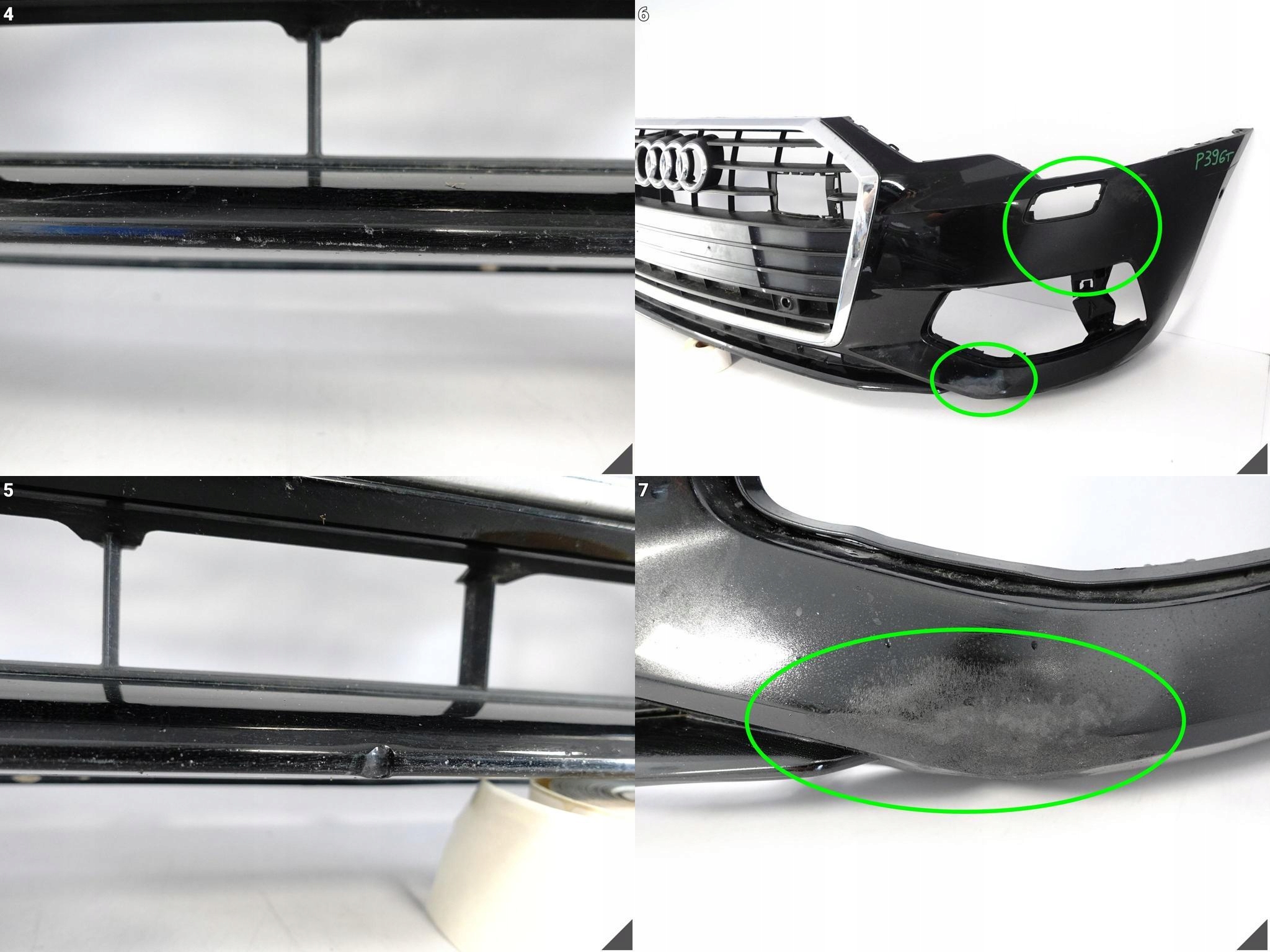 AUDI A6 C8 4K0 ZWYKŁY / BASIS 18- ZDERZAK + GRILL / ATRAPA PRZÓD AUDI A6 C8 4K0 ZWYKŁY / BASIS 18- ZDERZAK + GRILL / ATRAPA PRZÓD - obrazek 5