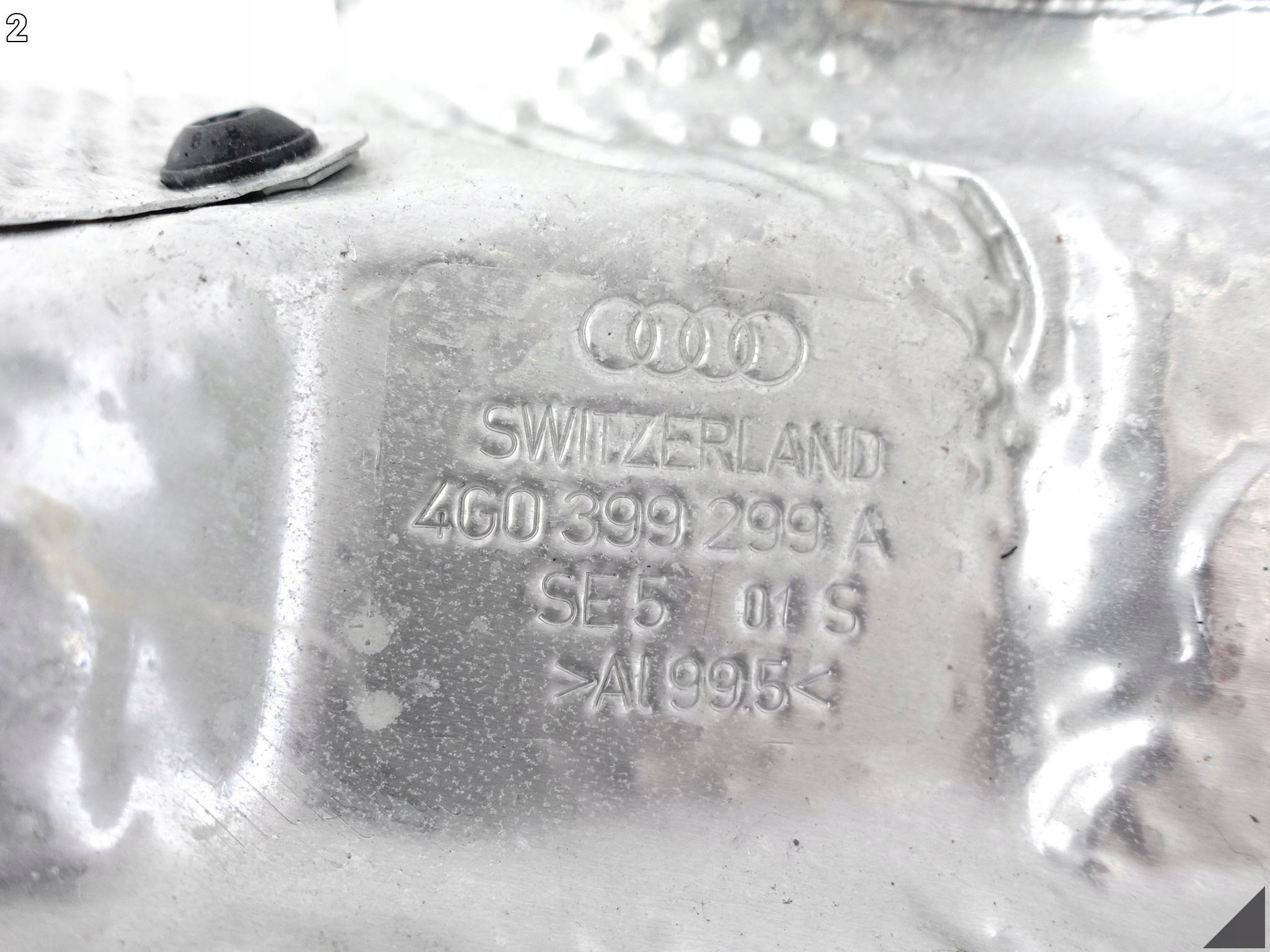 AUDI RS7 S7 A7 4G8 A6 S6 4G0 C7 10-18 OSŁONA TERMICZNA SKRZYNI BIEGÓW LEWA AUDI RS7 S7 A7 4G8 A6 S6 4G0 C7 10-18 OSŁONA TERMICZNA SKRZYNI BIEGÓW LEWA - obrazek 3