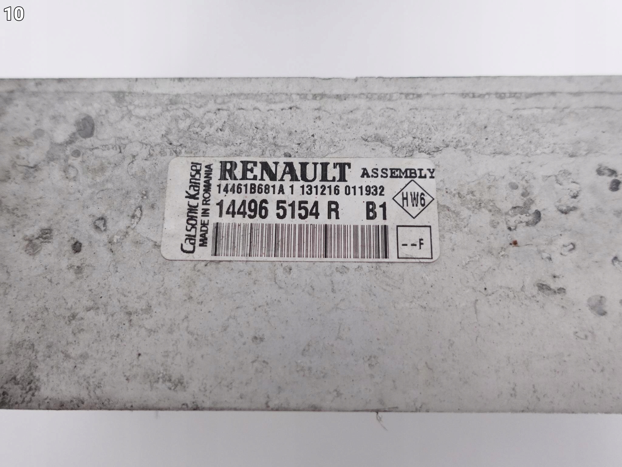 RENAULT CLIO IV CAPTUR DACIA 12-20 INTERCOOLER RENAULT CLIO IV CAPTUR DACIA 12-20 INTERCOOLER - obrazek 11