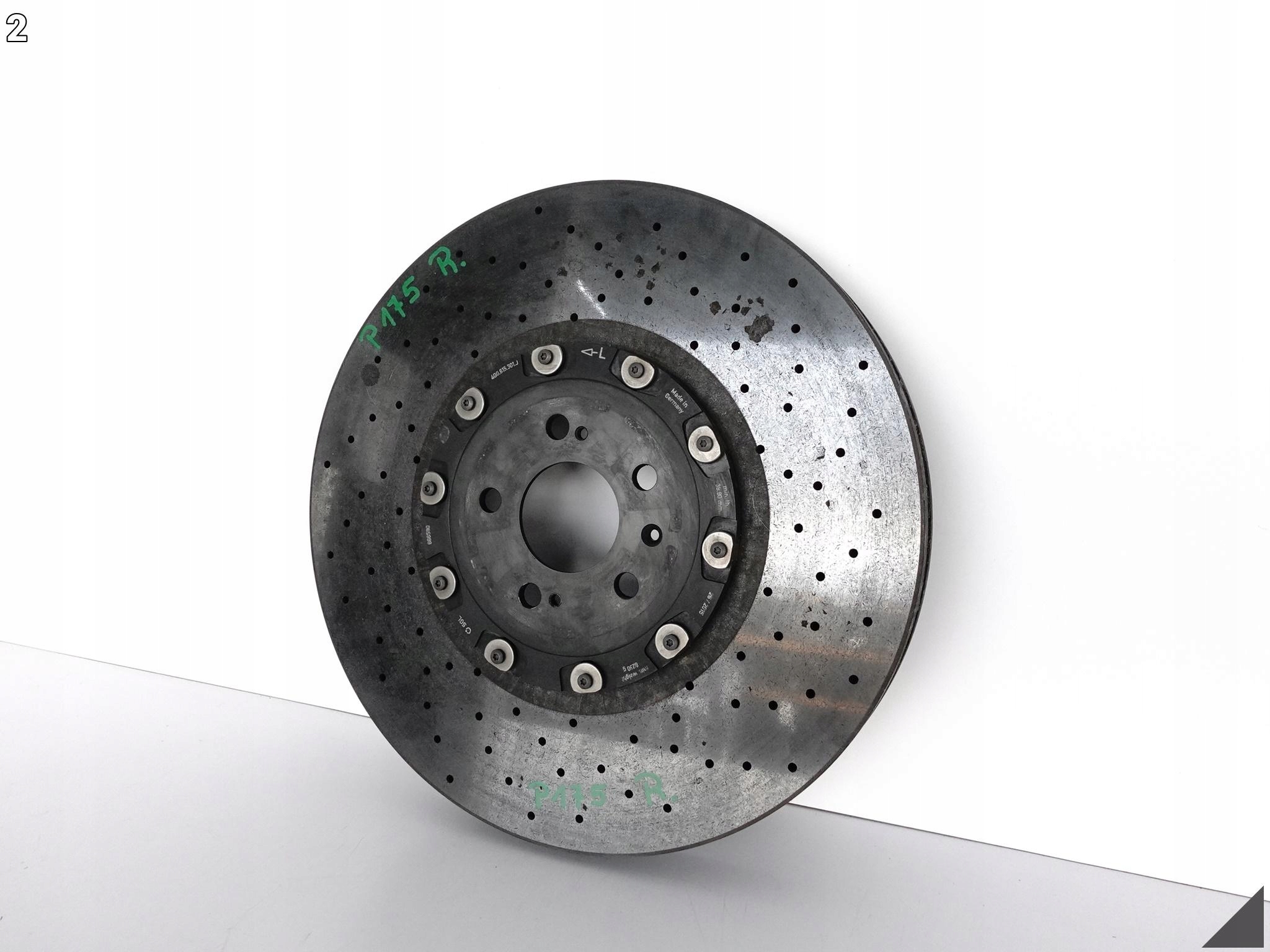 AUDI RS6 4G0 RS7 4G8 C7 TARCZA CERAMICZNA PRZÓD LEWA 420X40 AUDI RS6 4G0 RS7 4G8 C7 TARCZA CERAMICZNA PRZÓD LEWA 420X40 - obrazek 3