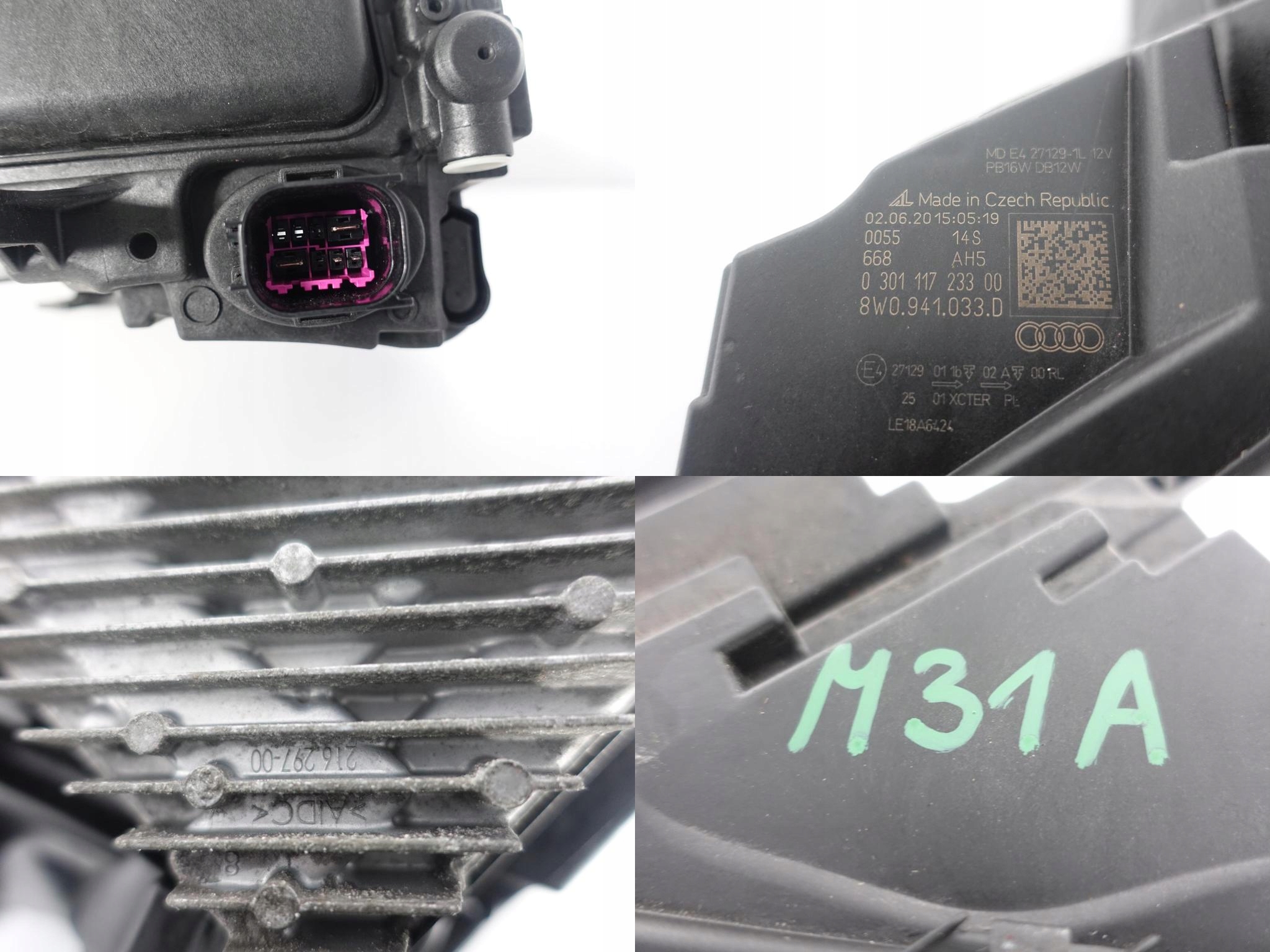 AUDI A4 S4 B9 8W0 LIFT 19- FULL LED MATRIX LEWA EU LAMPA AUDI A4 S4 B9 8W0 LIFT 19- FULL LED MATRIX LEWA EU LAMPA - obrazek 12