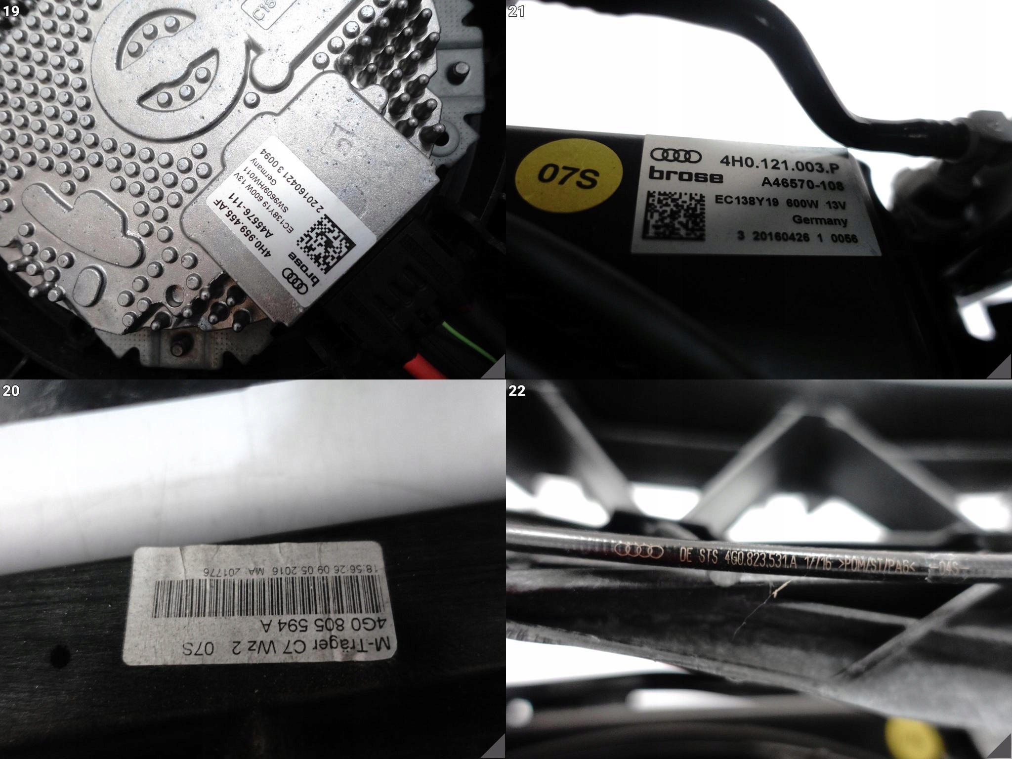 AUDI RS7 RS6 C7 4G8 4.0 TFSI WZMOCNIENIE PAS CHŁODNICE WENTYLATOR 340 KM AUDI RS7 RS6 C7 4G8 4.0 TFSI WZMOCNIENIE PAS CHŁODNICE WENTYLATOR 340 KM - obrazek 11