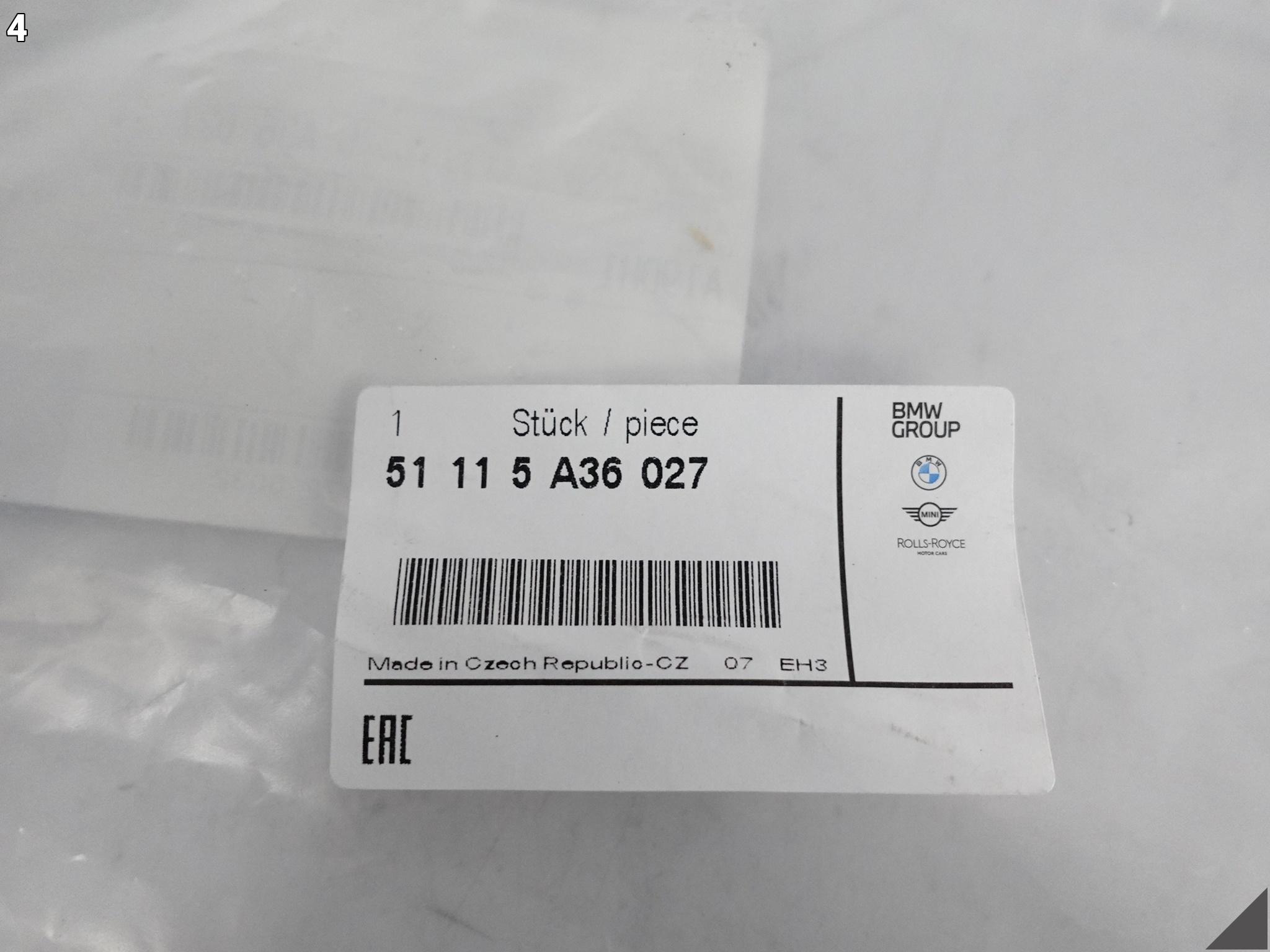 BMW 5 G60 G61 M-PAKIET MSP 23- LISTWA ZAŚLEPKA W ZDERZAK LEWA PRZÓD BMW 5 G60 G61 M-PAKIET MSP 23- LISTWA ZAŚLEPKA W ZDERZAK LEWA PRZÓD - obrazek 5
