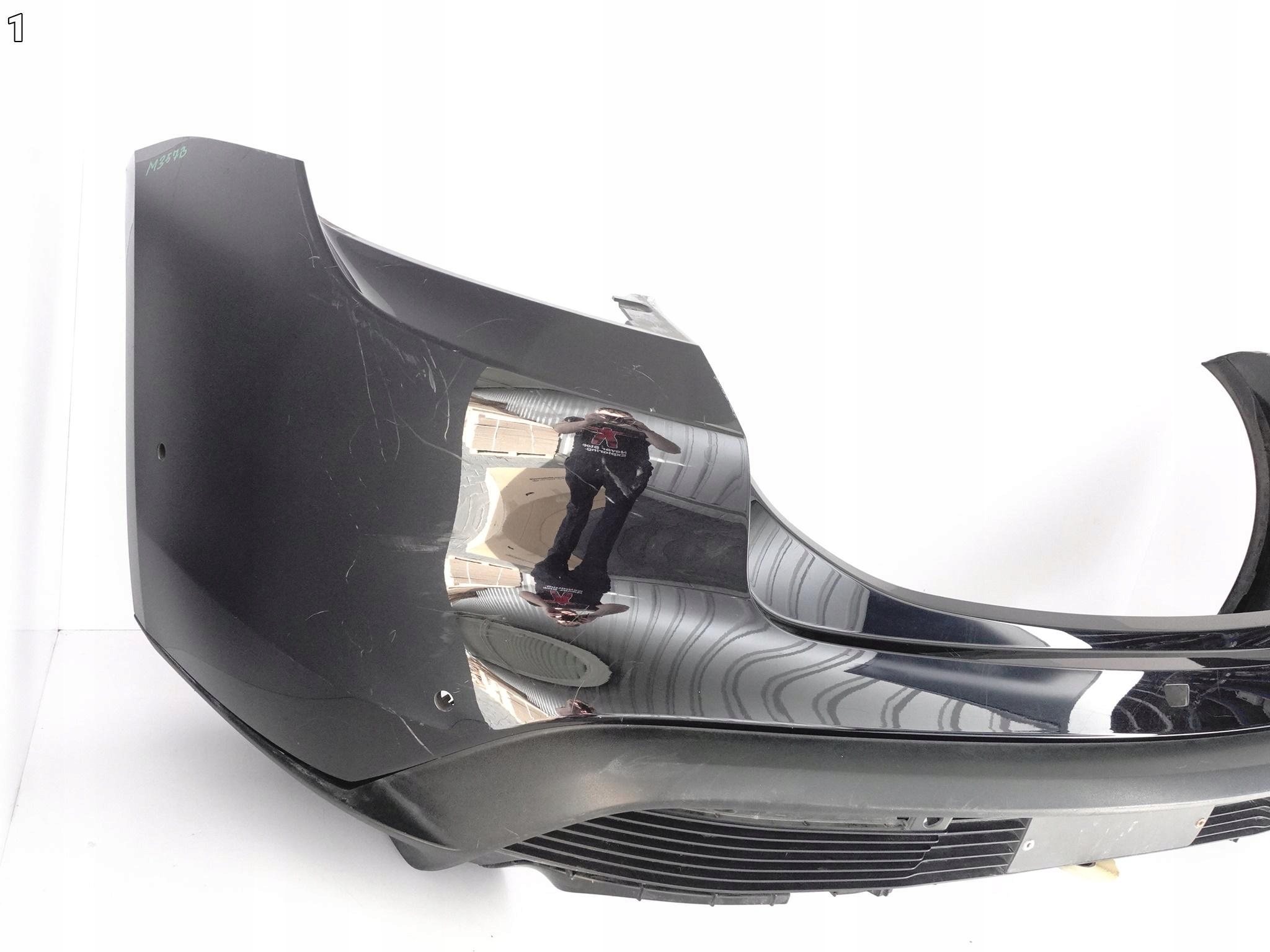 PORSCHE TAYCAN 9J1 19-24 ZDERZAK SPOILER DYFUZOR TYŁ *6xPDC* PORSCHE TAYCAN 9J1 19-24 ZDERZAK SPOILER DYFUZOR TYŁ *6xPDC* - obrazek 2
