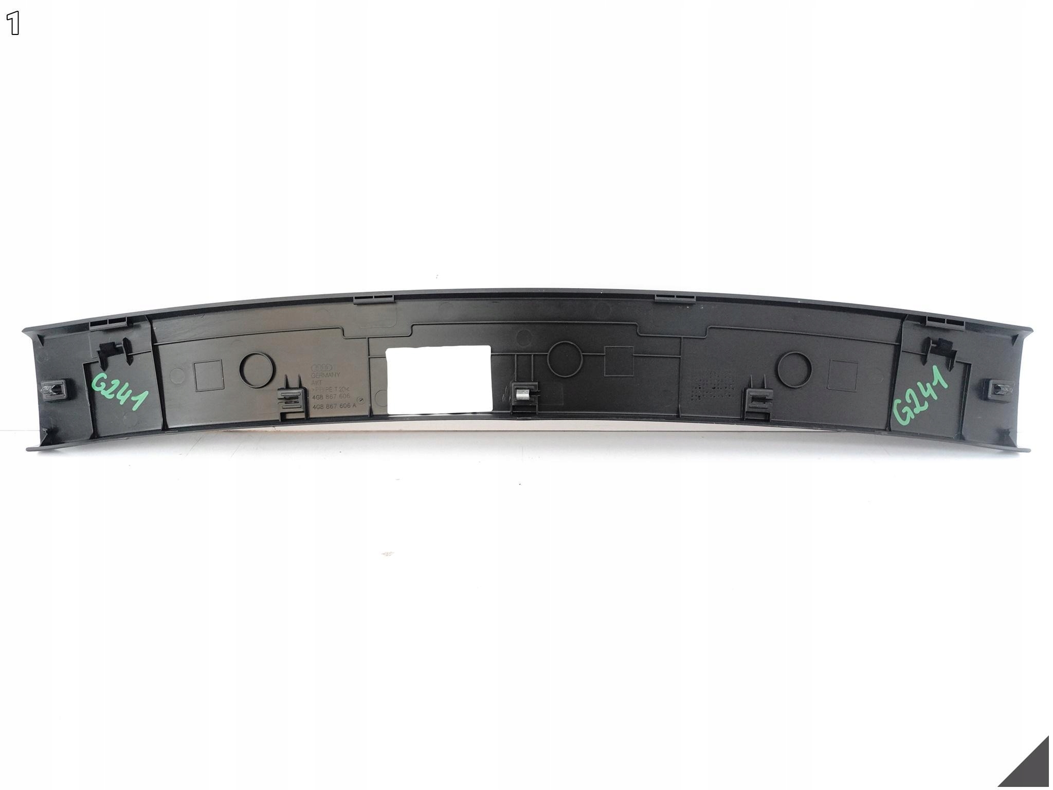 AUDI RS7 S7 A7 4G8 C7 10-18 LIFT OSŁONA TAPICERKA LISTWA KLAPY TYŁ 4PK AUDI RS7 S7 A7 4G8 C7 10-18 LIFT OSŁONA TAPICERKA LISTWA KLAPY TYŁ 4PK - obrazek 2