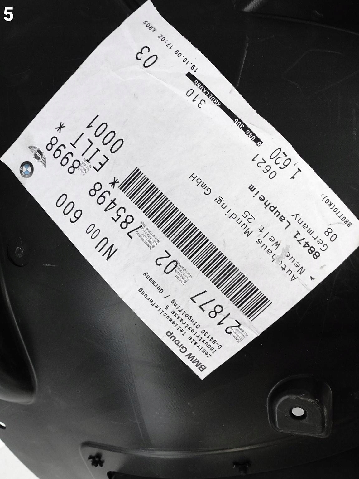 BMW X5 X5M E70 E70M M-PAKIET 06-10 NADKOLE PRAWE PRZÓD PRZEDNIA CZĘŚĆ NOWE BMW X5 X5M E70 E70M M-PAKIET 06-10 NADKOLE PRAWE PRZÓD PRZEDNIA CZĘŚĆ NOWE - obrazek 6