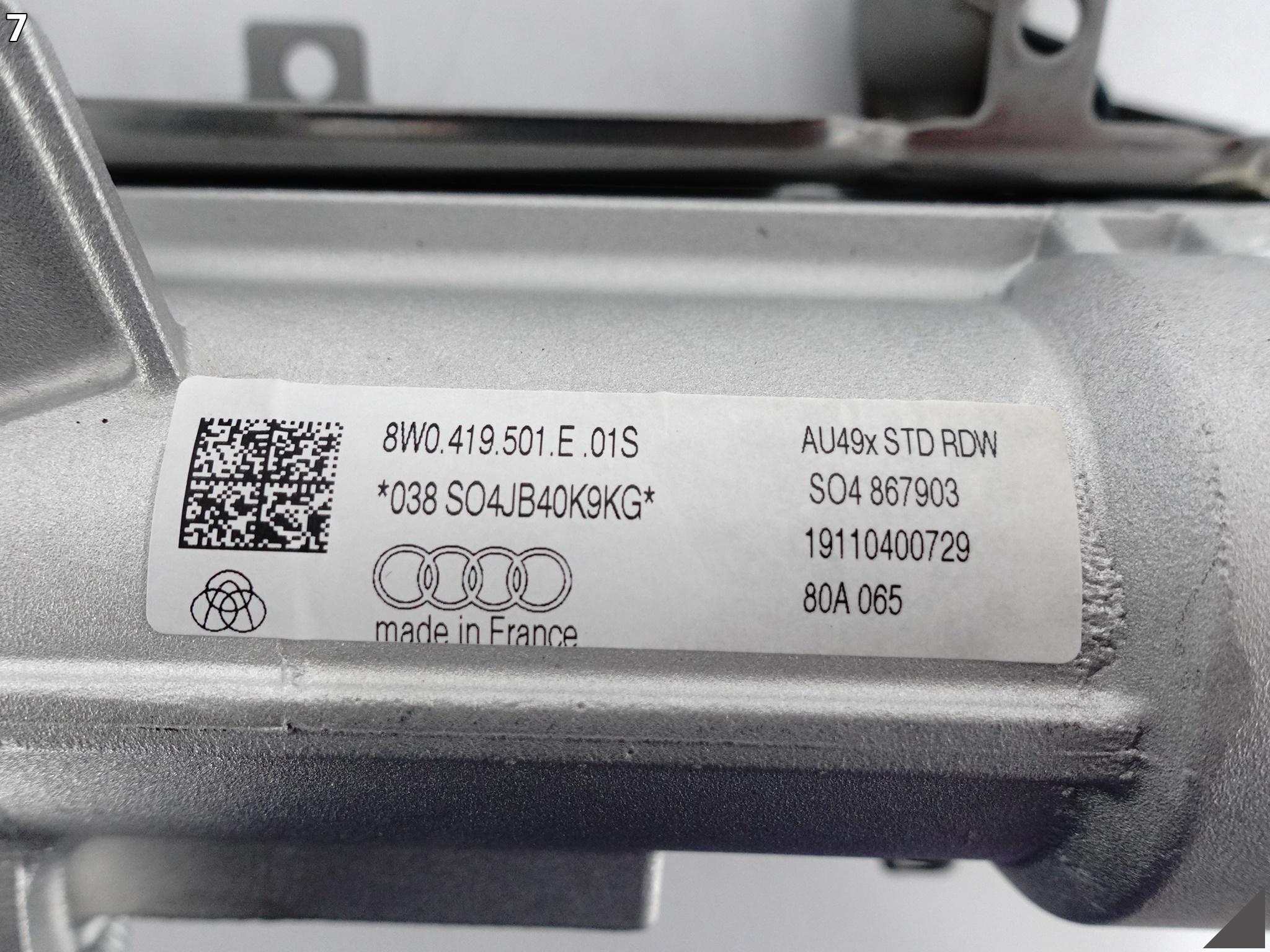 AUDI A5 F5 8W6 A4 8W0 B9 15- KOLUMNA KIEROWNICZA SZTYCA KRZYŻAK DRĄŻEK AUDI A5 F5 8W6 A4 8W0 B9 15- KOLUMNA KIEROWNICZA SZTYCA KRZYŻAK DRĄŻEK - obrazek 8
