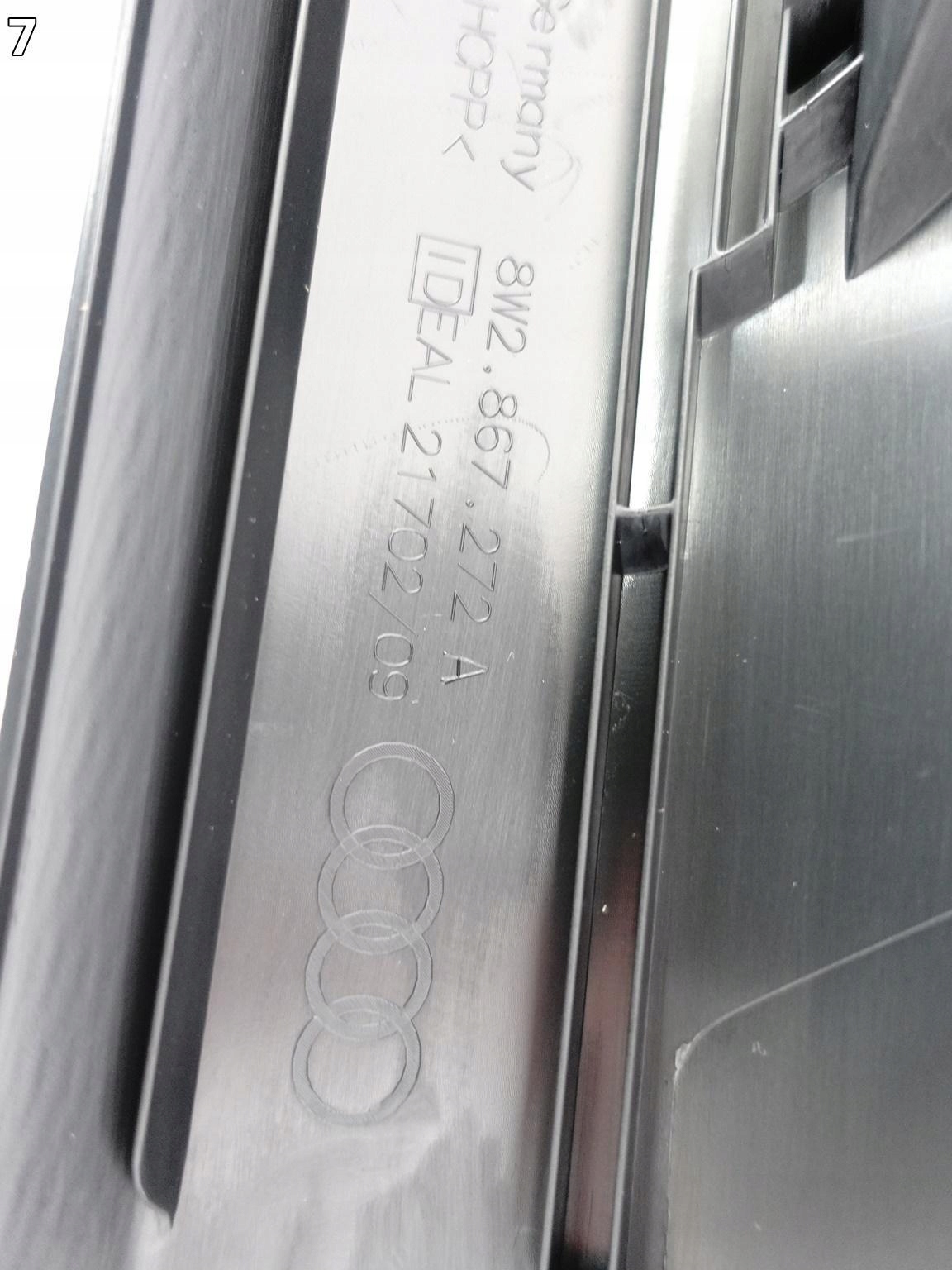 AUDI A5 8W6 F5 A4 8W0 B9 15-19 DOLNA OSŁONA LISTWA SŁUPEK A PRÓG WERSJA UK AUDI A5 8W6 F5 A4 8W0 B9 15-19 DOLNA OSŁONA LISTWA SŁUPEK A PRÓG WERSJA UK - obrazek 8